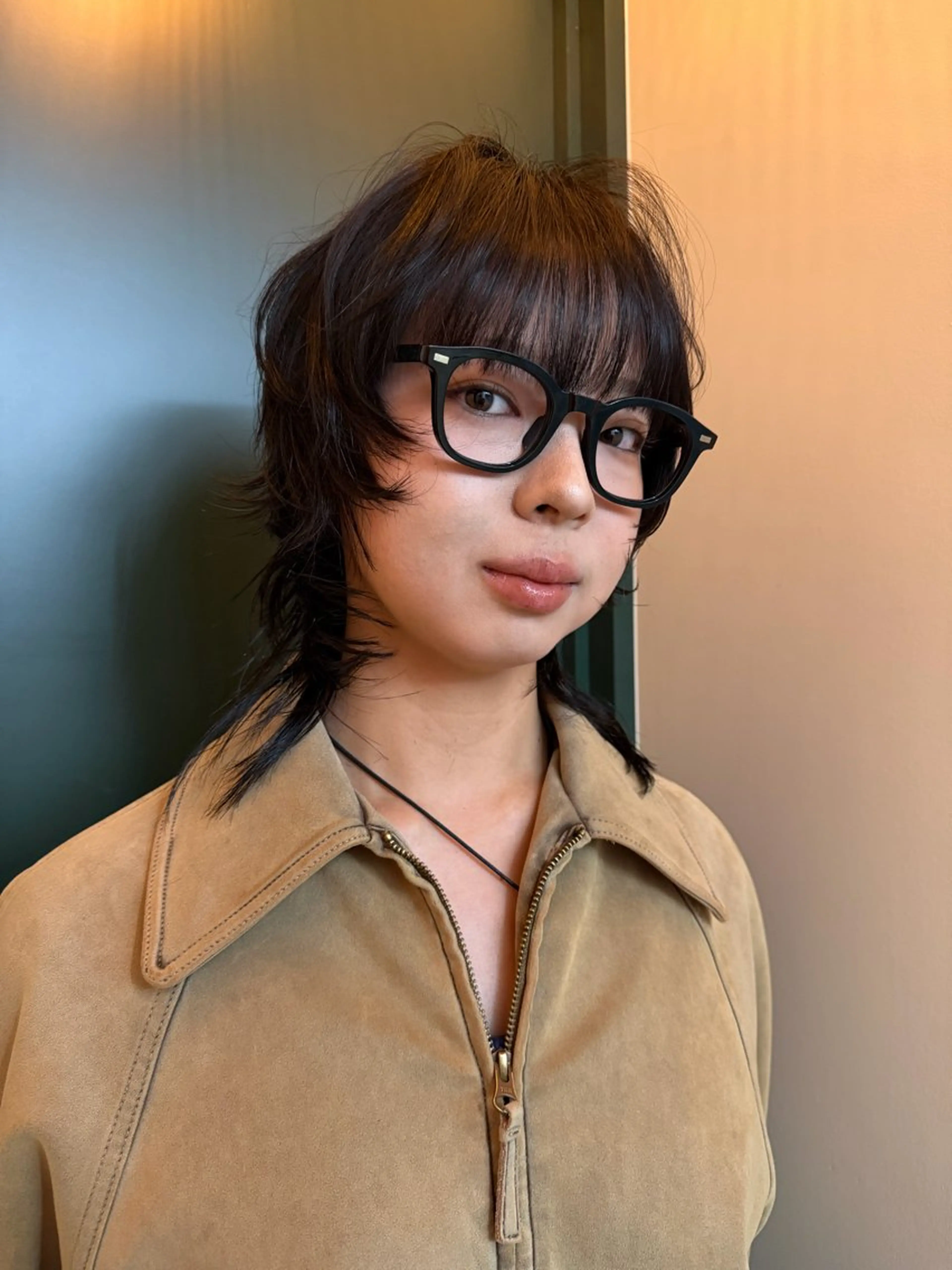 ミディアム カラー カット ハイトーンカラー/ さらさのヘアスタイル