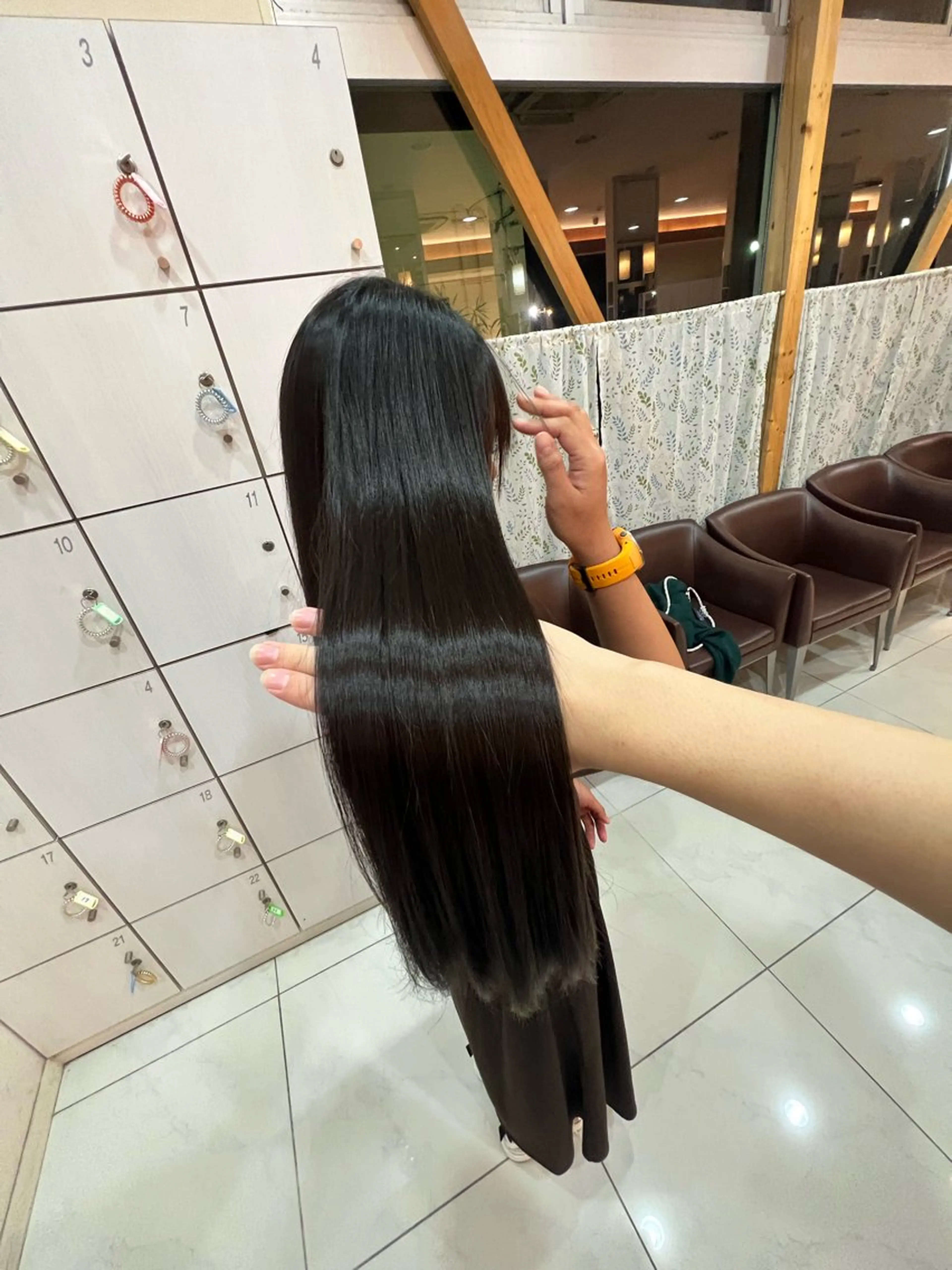 ロング 縮毛矯正 🎈カラーエステ 🎈通事  啓人のヘアスタイル