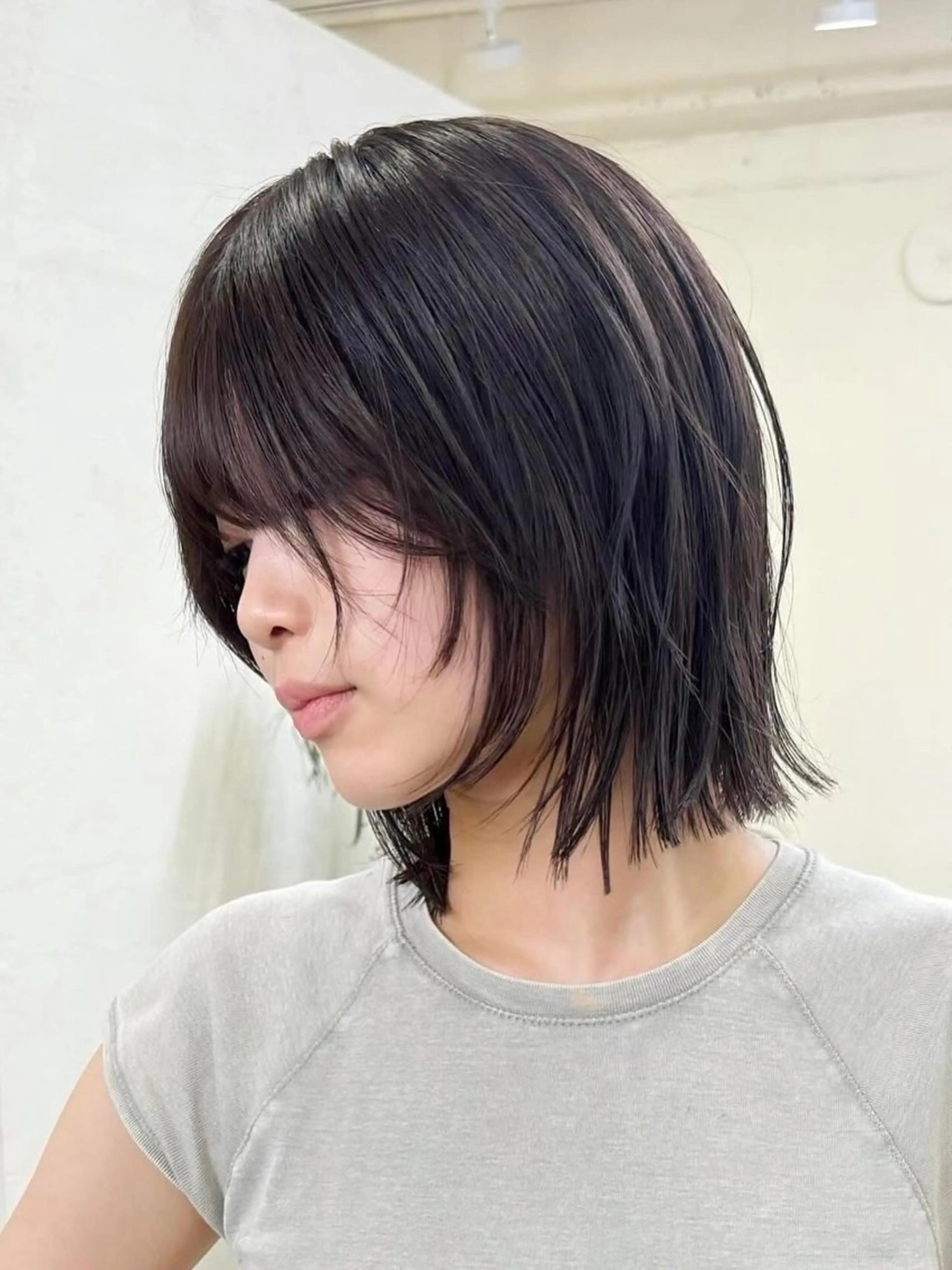 ショート カラー カット ヘアカラー ♡アヤメ/レイヤー ボブ♡渋谷のヘアスタイル