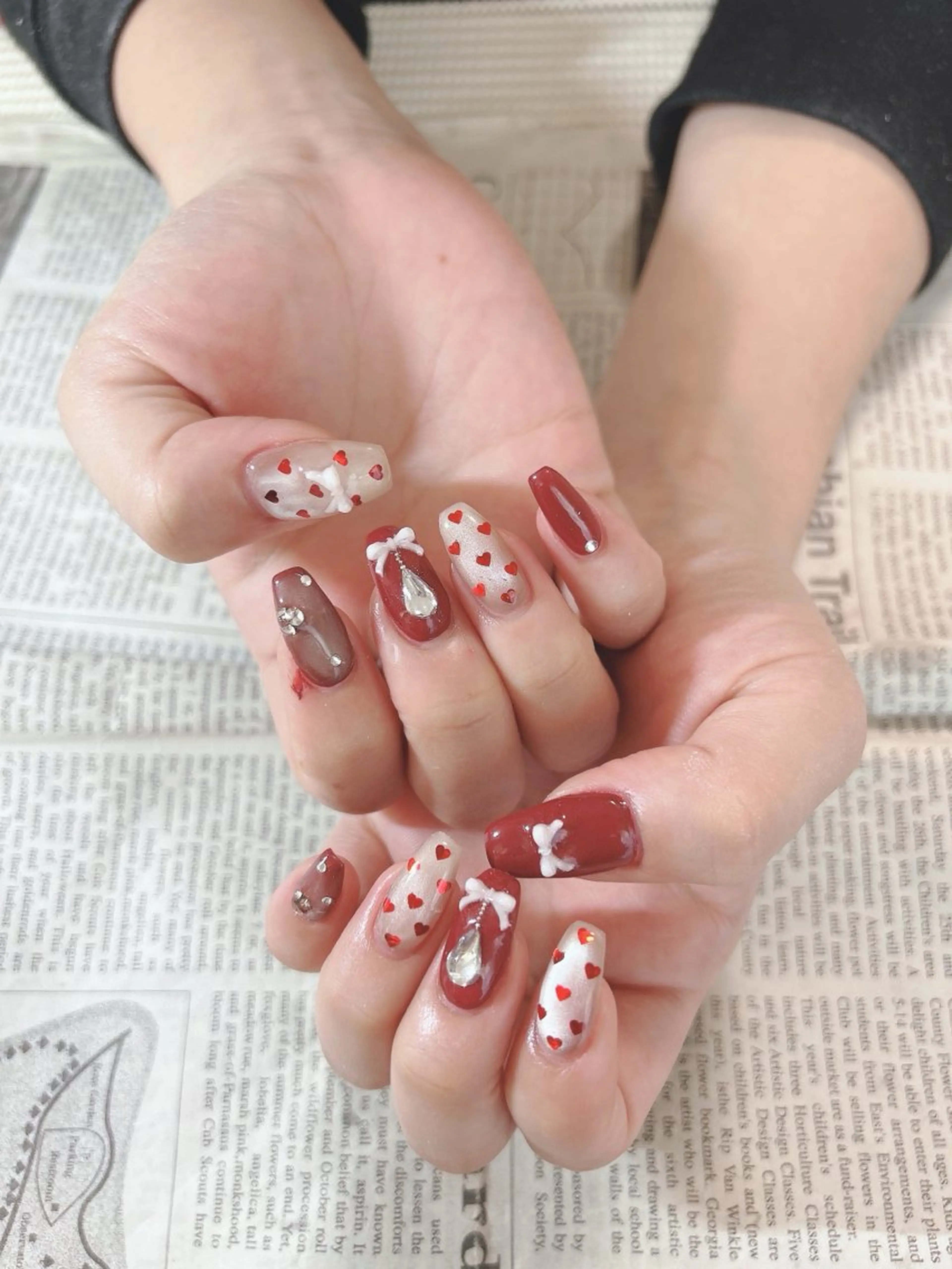 ネイル ハンドネイル ハンドケア 森山 舞のネイルデザイン