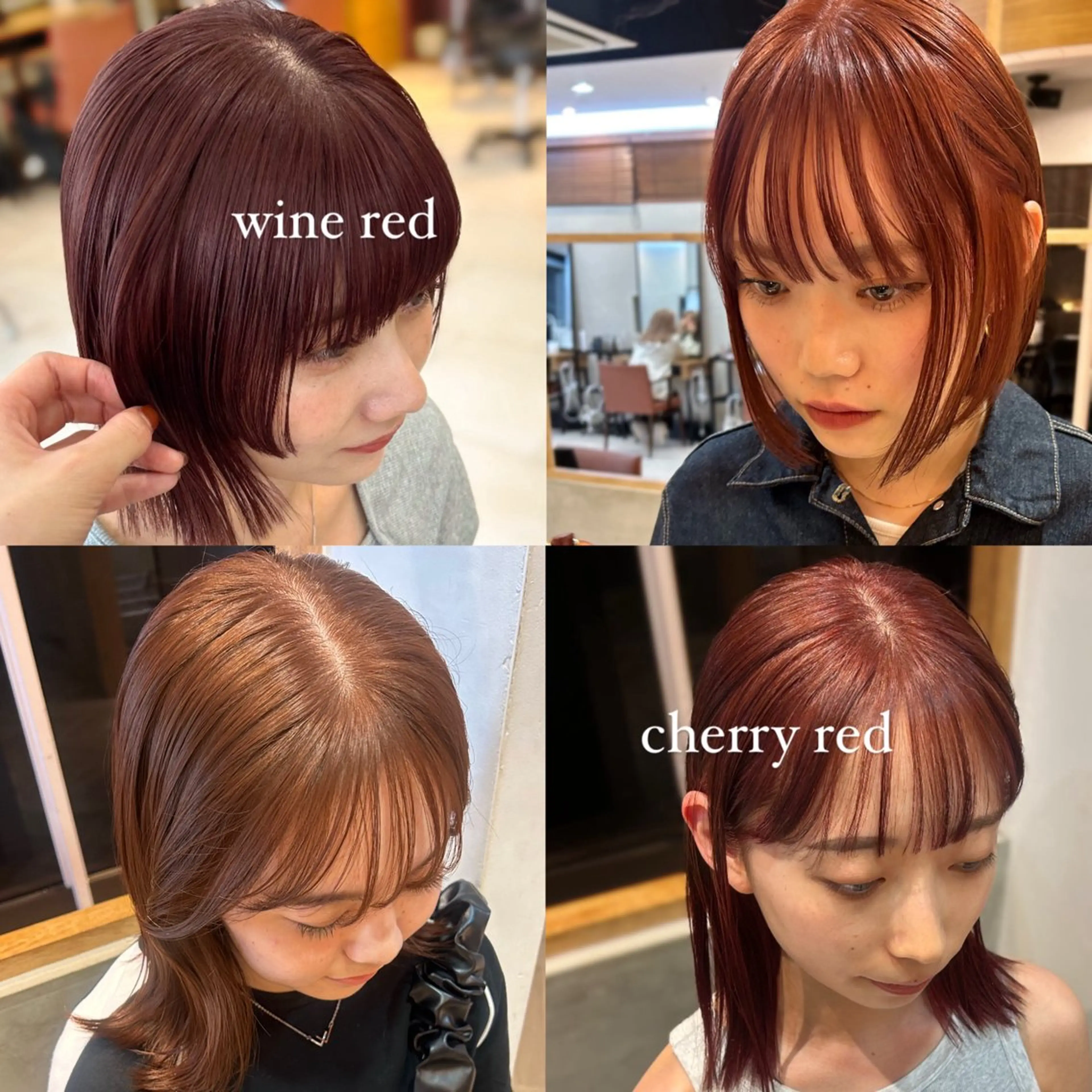 カラー ベージュ🧸/ボブ ダブルカラー/このかのヘアスタイル