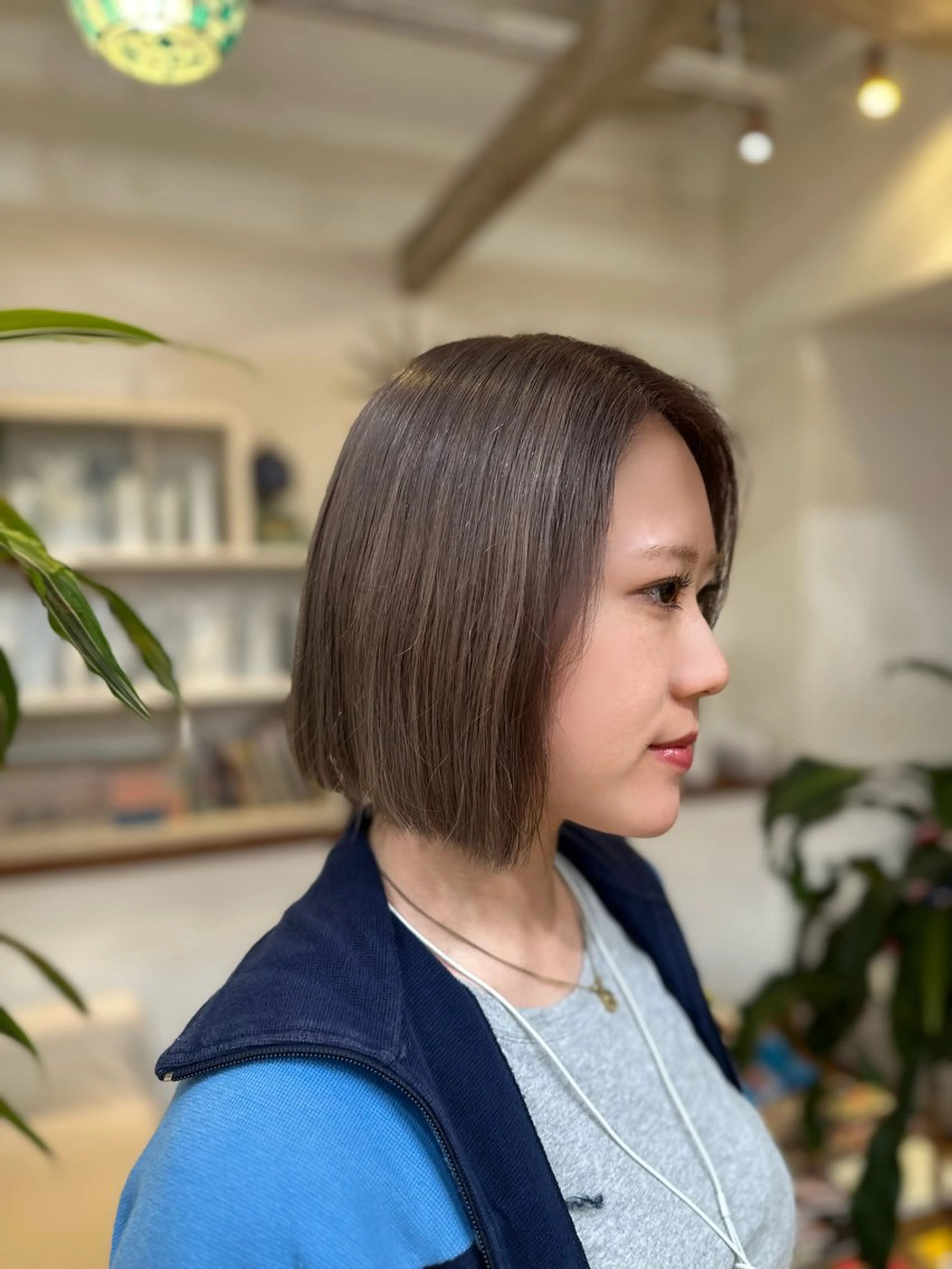 ショート カラー ブリーチ ボブ カット ヘアカラー トリートメント KAKERU/ボブ/ ショート/パーマ🌱のヘアスタイル