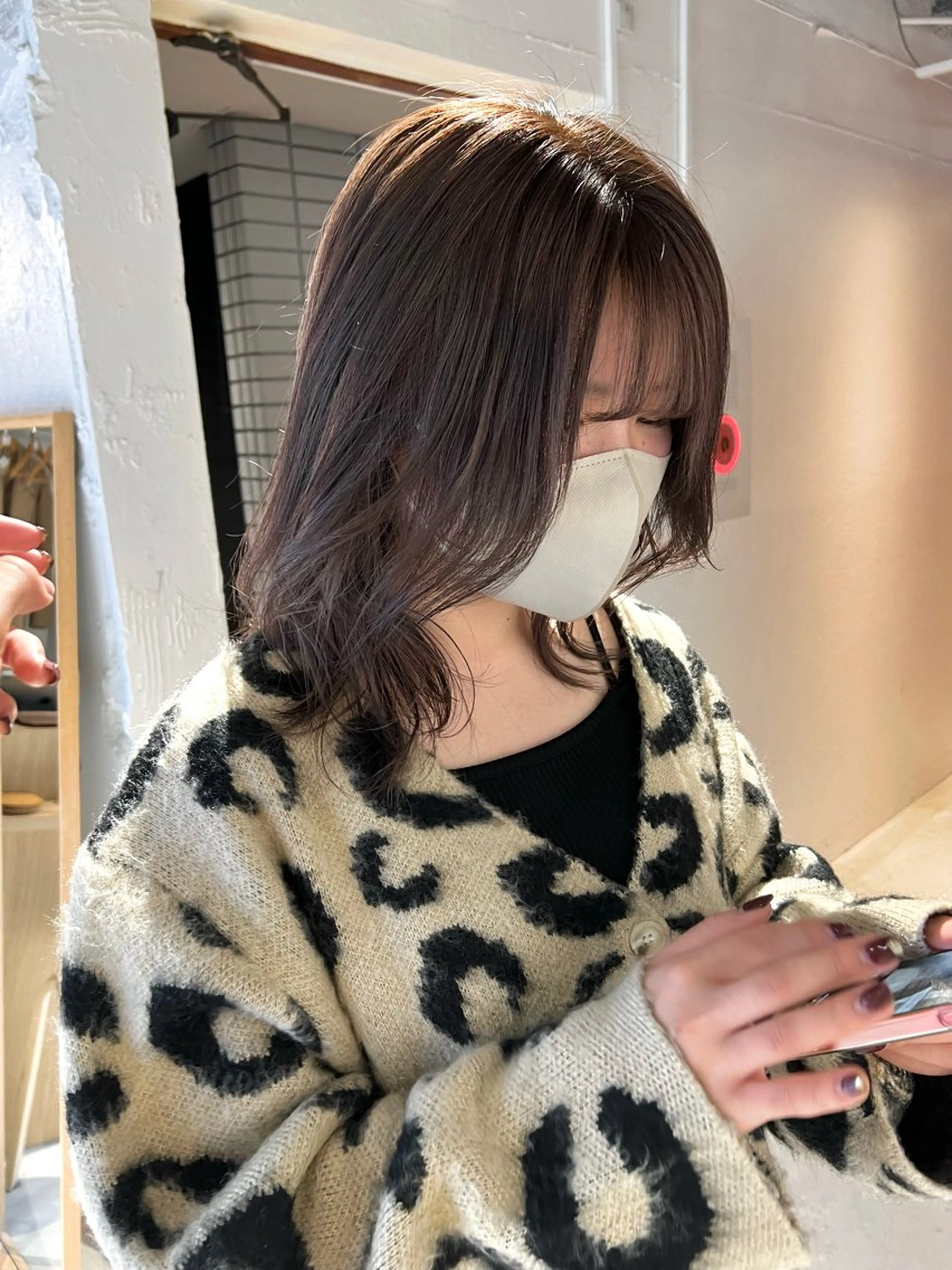 セミロング 吉祥寺/パーマ/ カラー/Abeのヘアスタイル