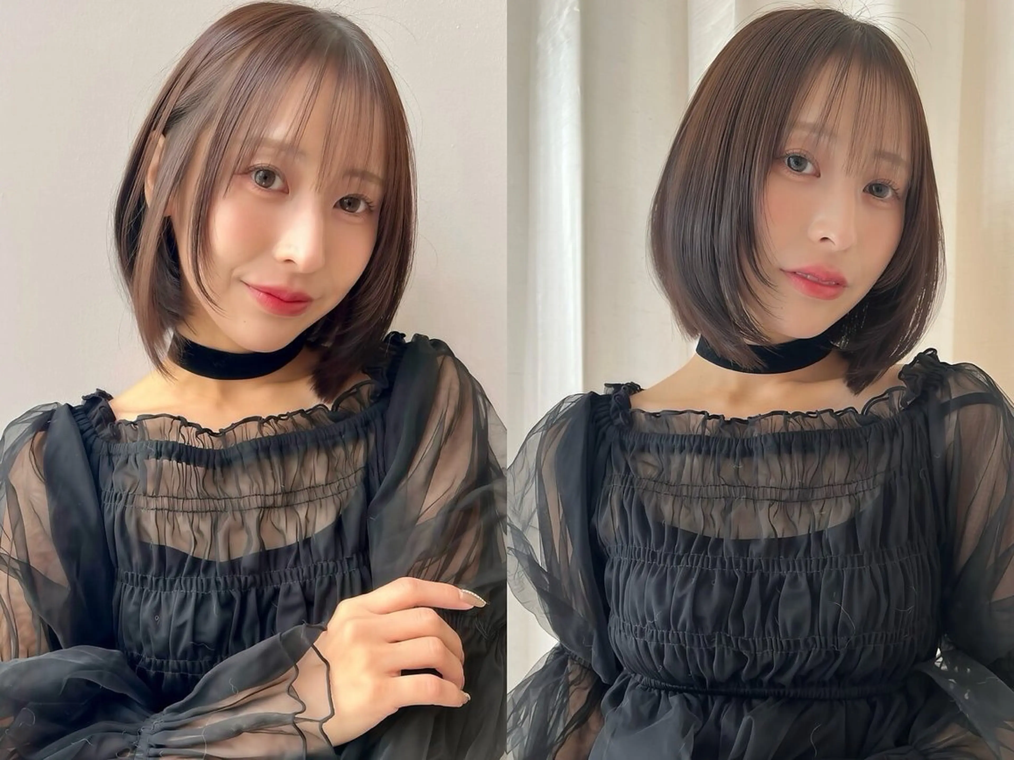 【🎀ミニモ学割🎀】🍋似合わせ艶カラー＋ブロー🍋の写真