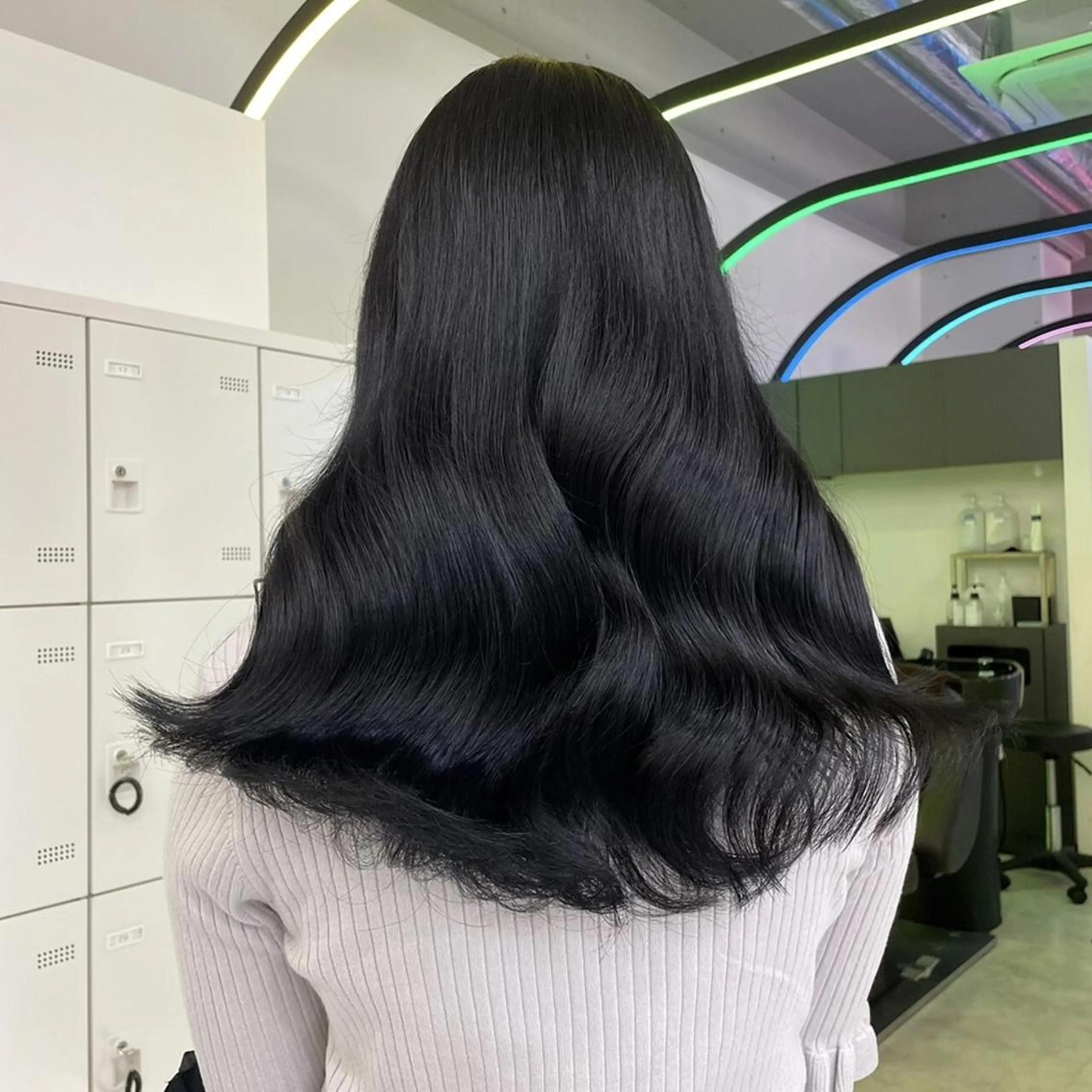 カラー 🇰🇷韓国っぽ 透明感🇰🇷胡海のヘアスタイル