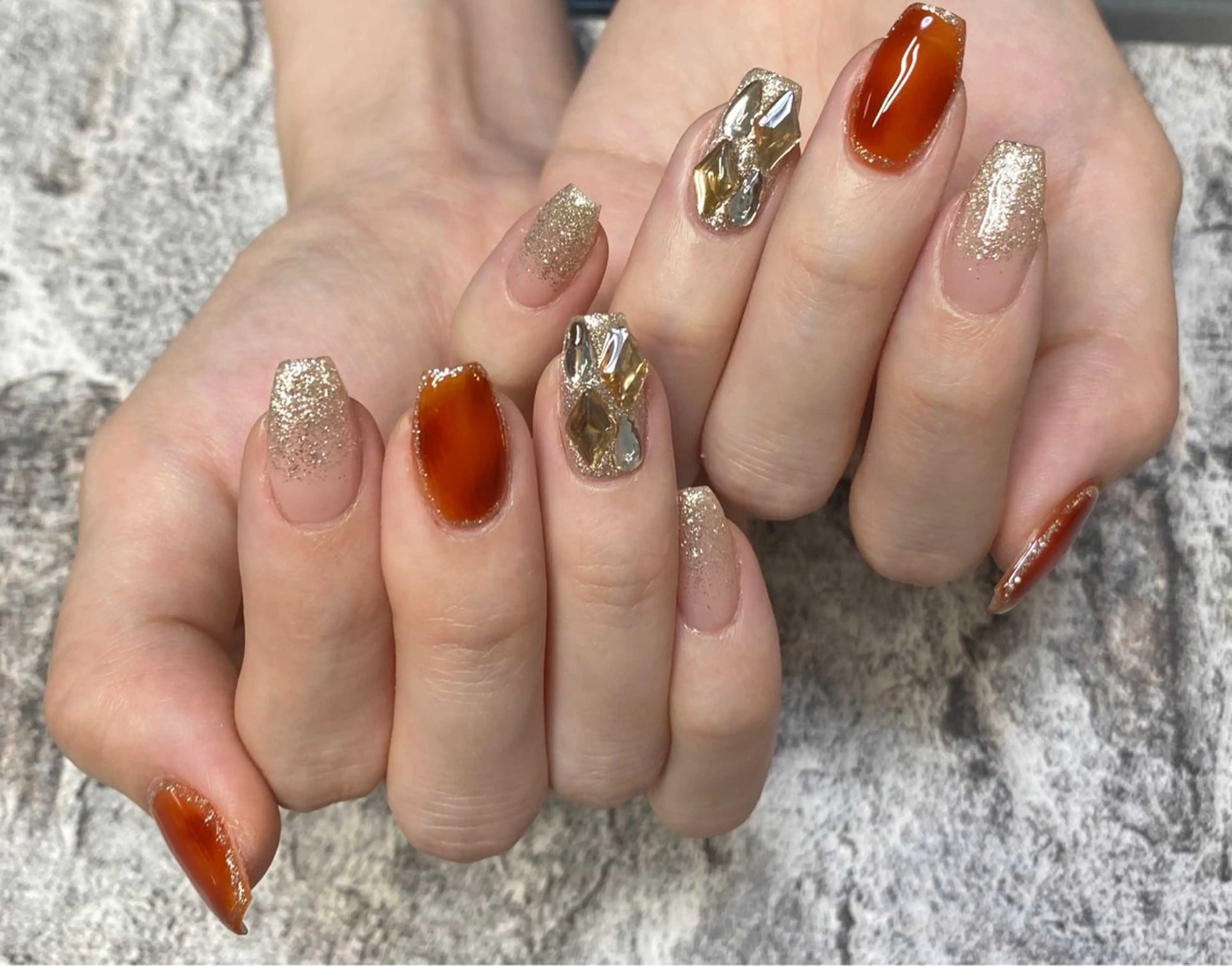 ネイル ハンドネイル Nail Salon ワンダフルのネイルデザイン