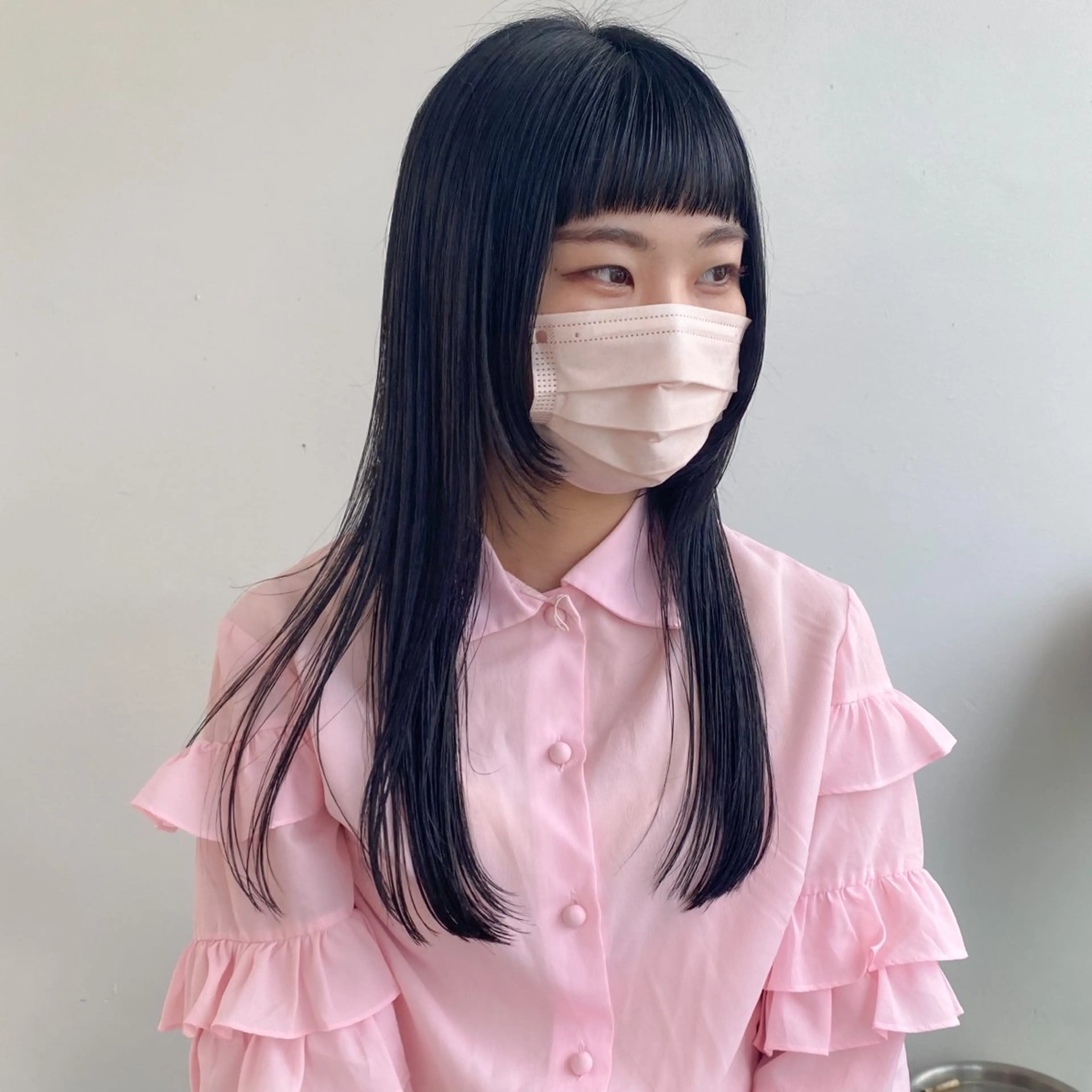 ロング カラー カット ヘアカラー トリートメント 中屋恵美🎨 Designカラーのヘアスタイル