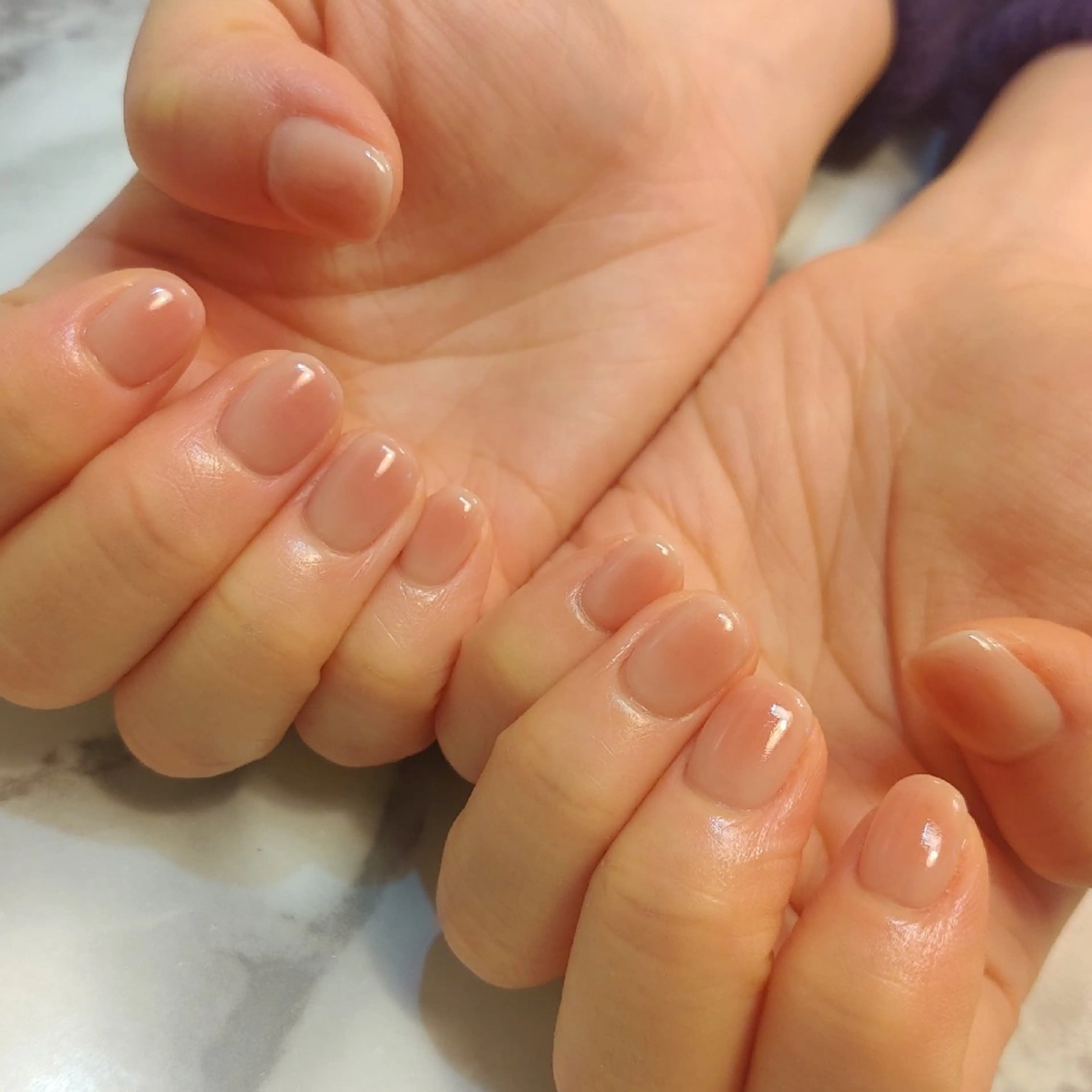 minimo限定価格！チークネイル(ソフトジェルオフ込)の写真