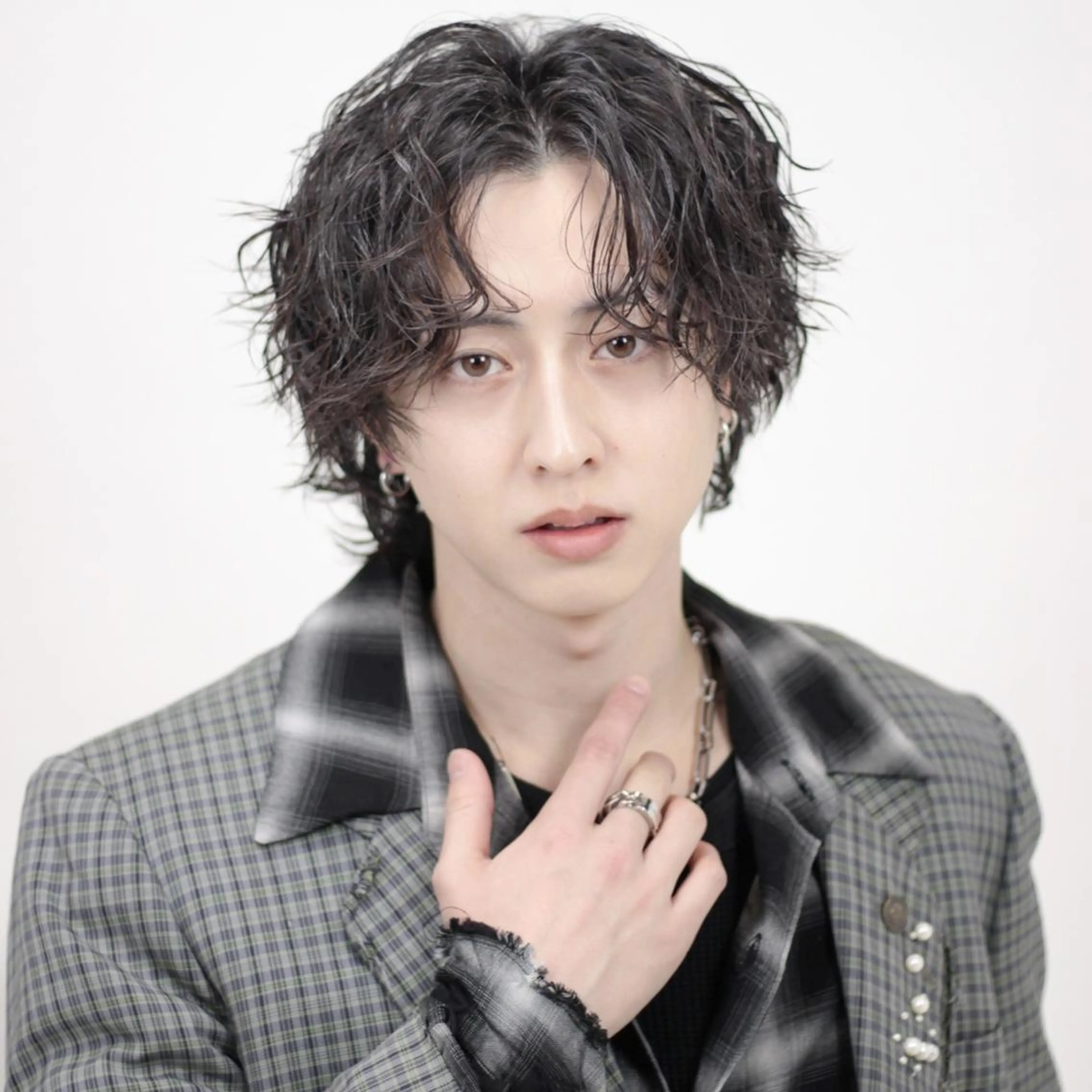 メンズ 🔥大人の色気パーマ メンズヘア特化🔥のヘアスタイル