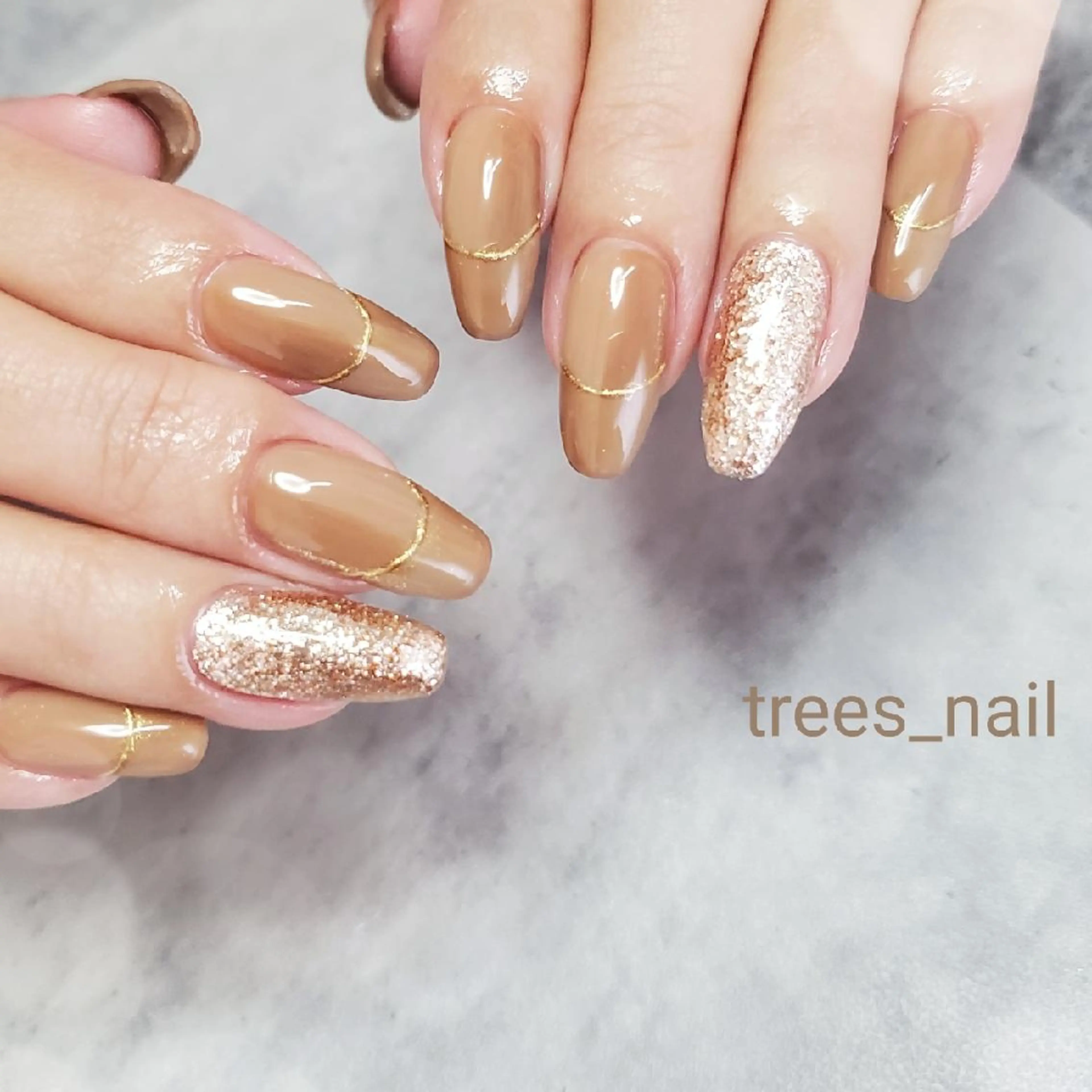 ネイル trees_ nailのネイルデザイン
