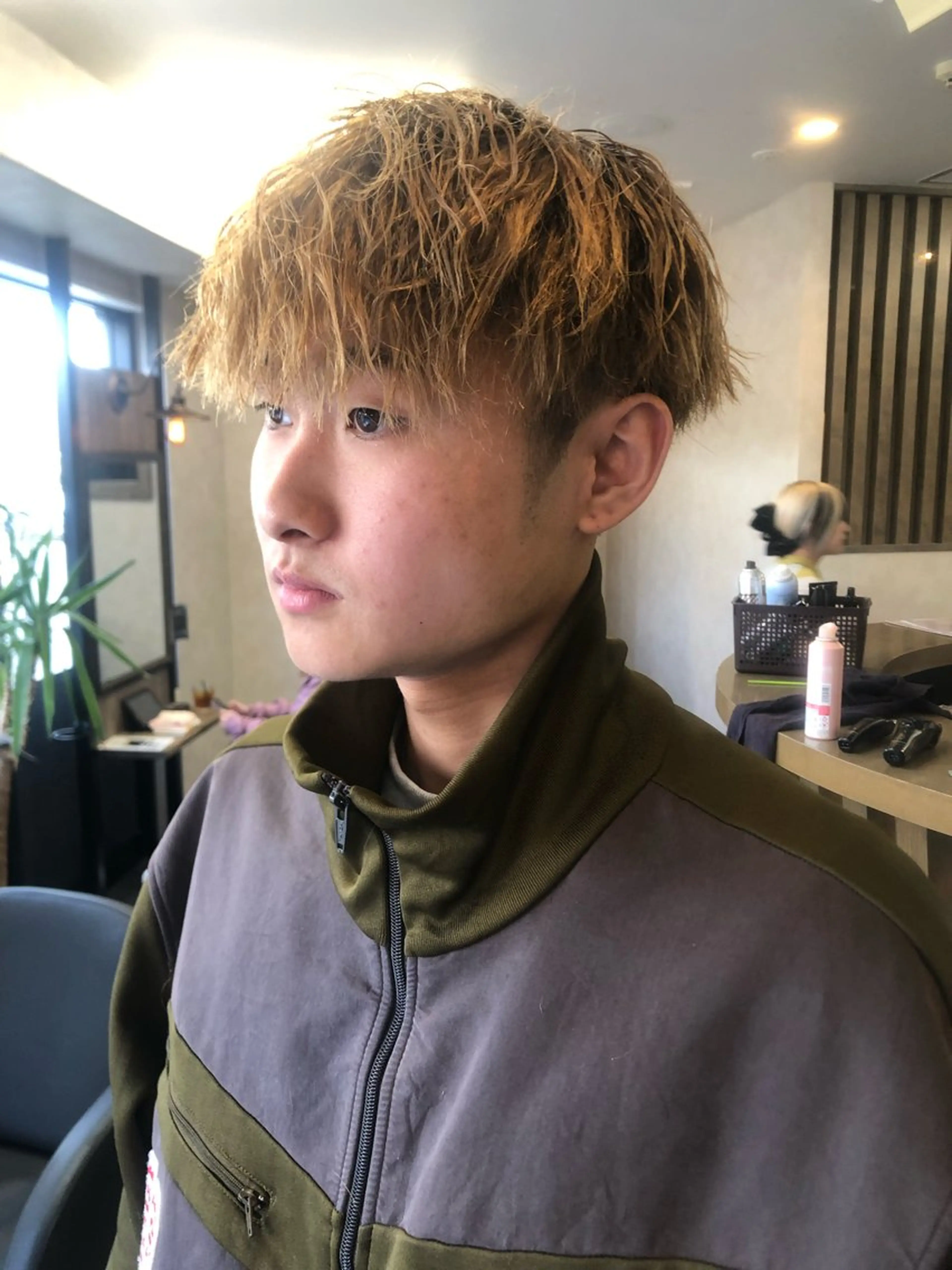 パーマ カット パーマ 稲富 貴久のヘアスタイル