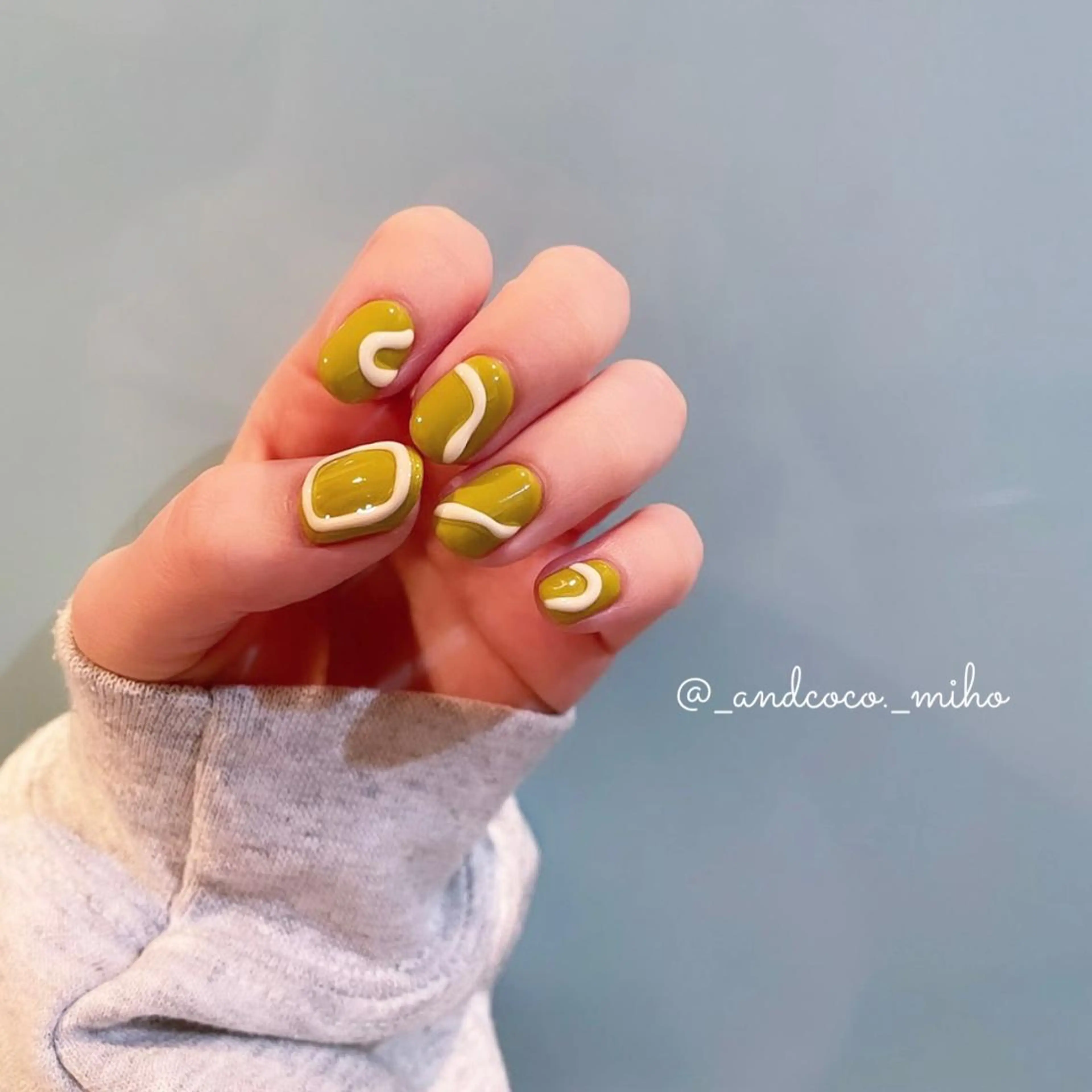 ネイル ハンドネイル I'm Me.所属・Nailist〻 mihoのネイルデザイン