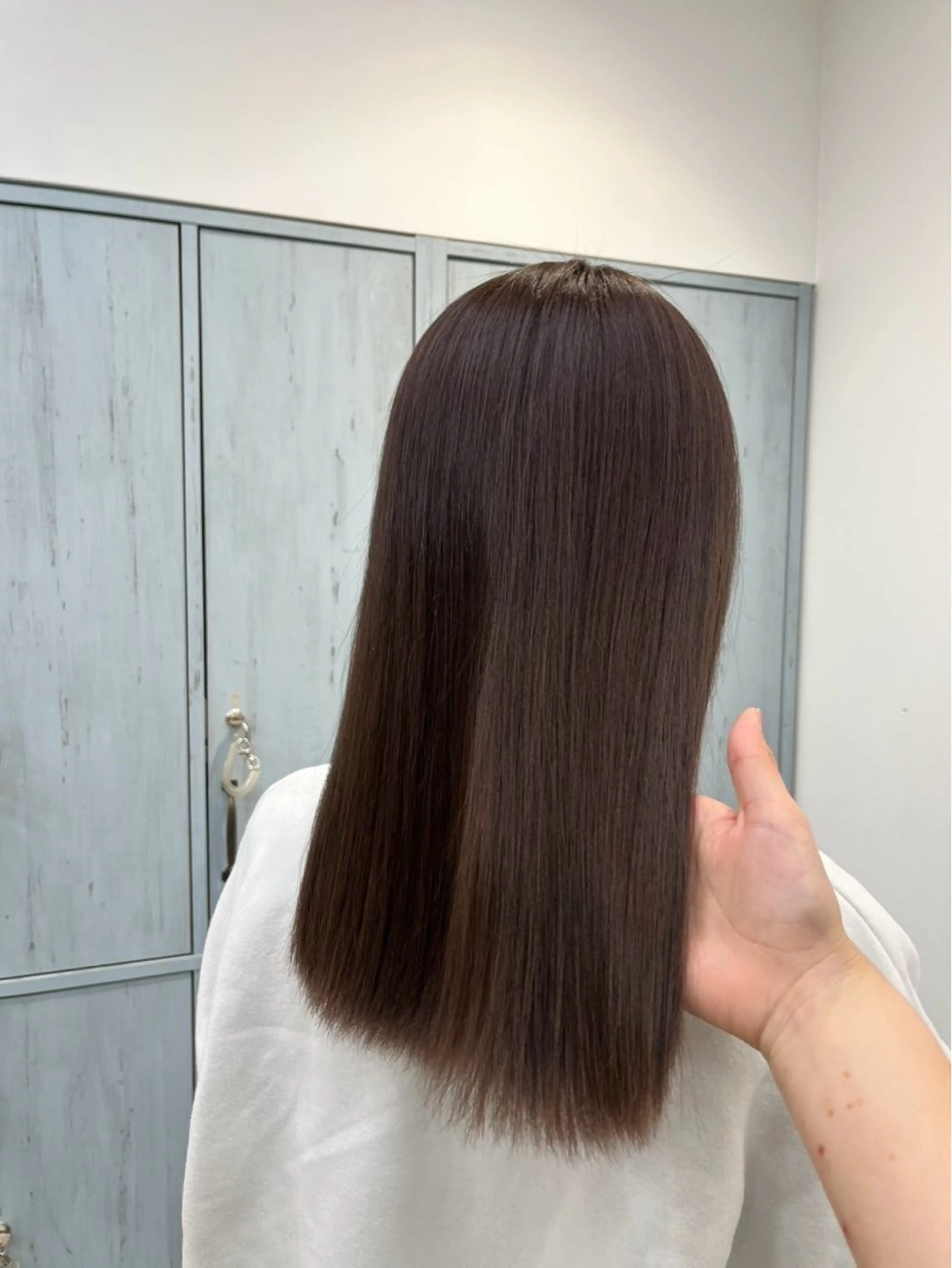 カラー 透明感カラー ハイライトカラー 髪質改善 ヘアカラー 宮田 侑京のヘアスタイル