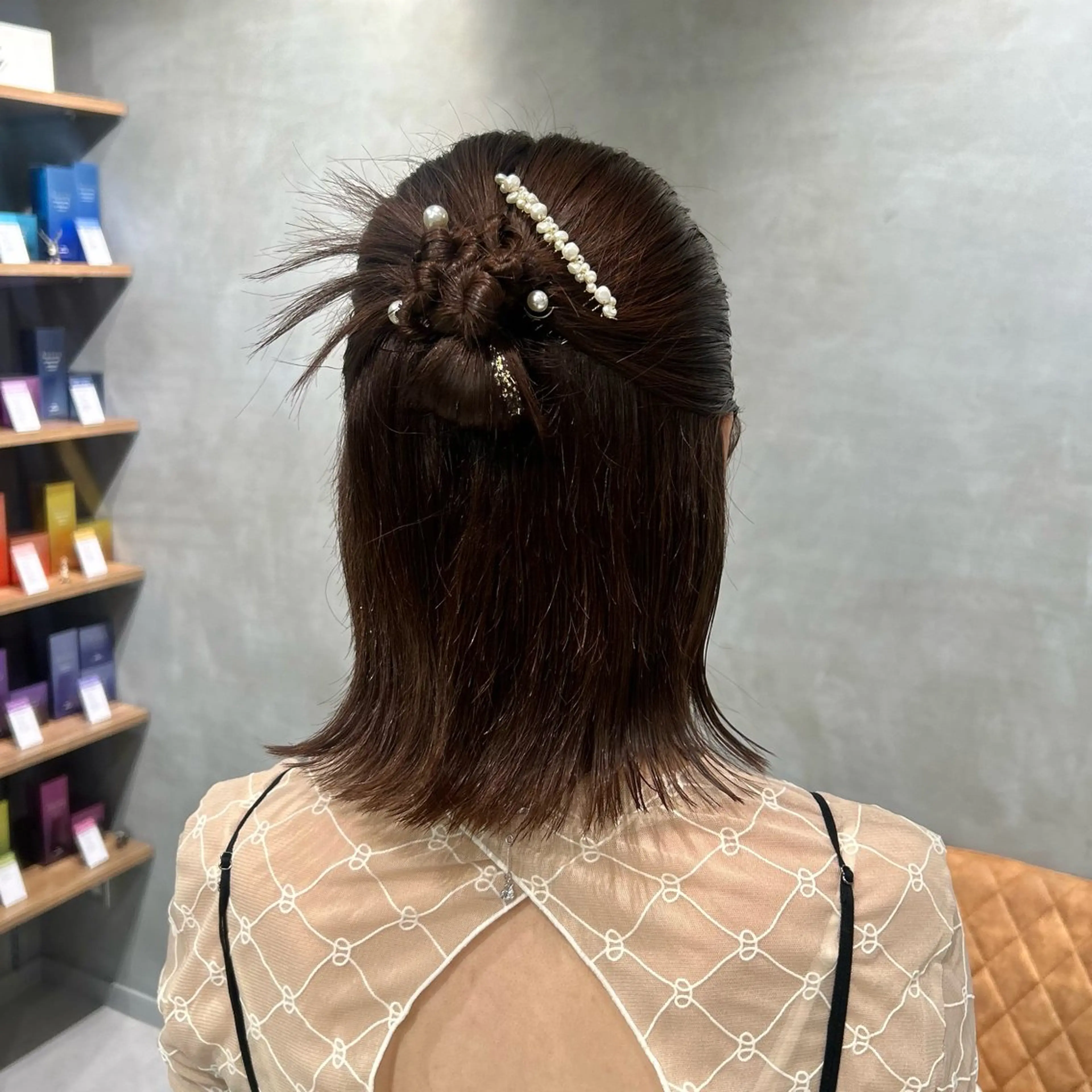 ヘアアレンジ 透明感カラー🫧 ✴︎meiのヘアスタイル