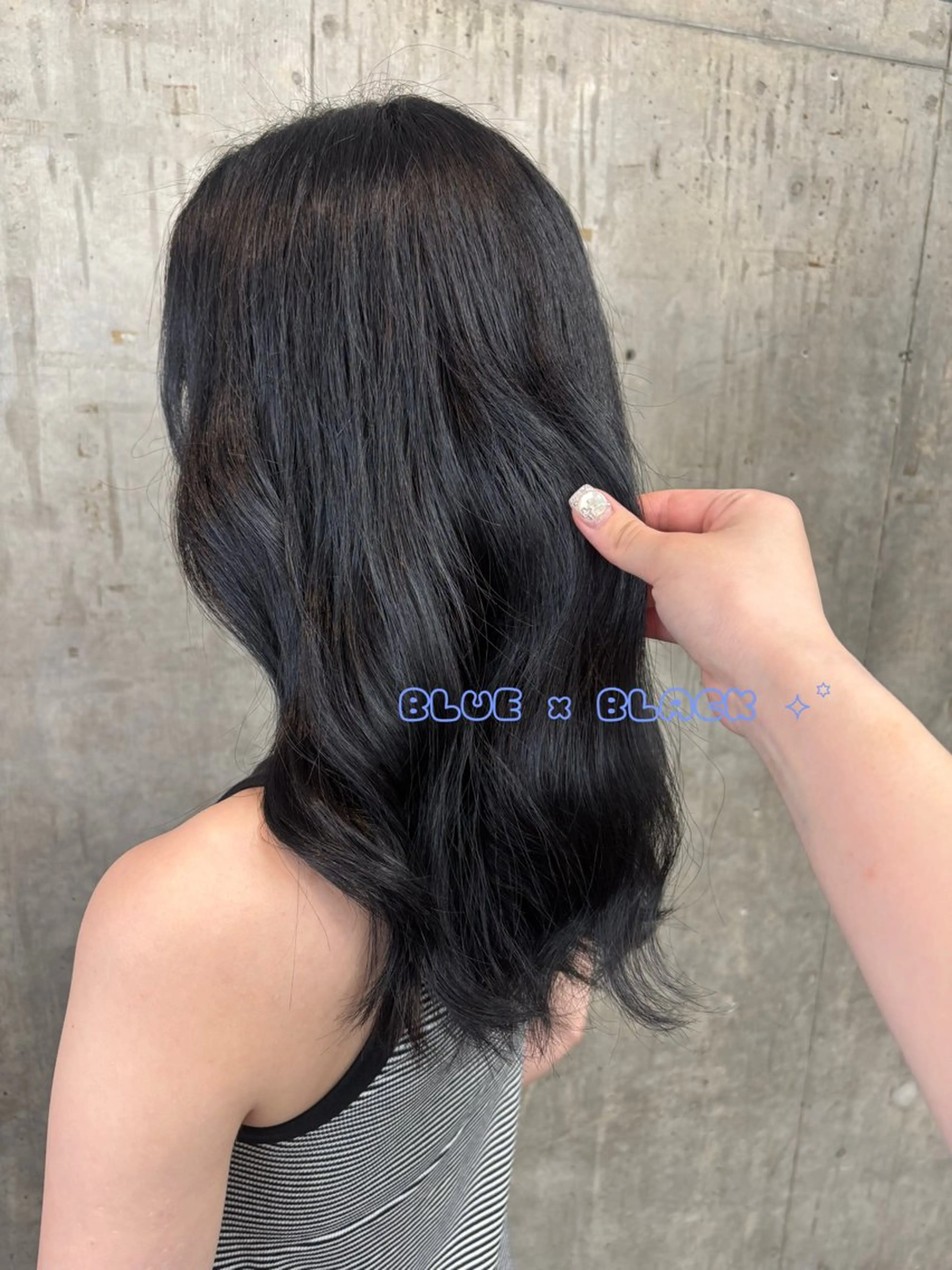 ꒰ トーンダウン ꒱ one color モデル 🫐✦の写真