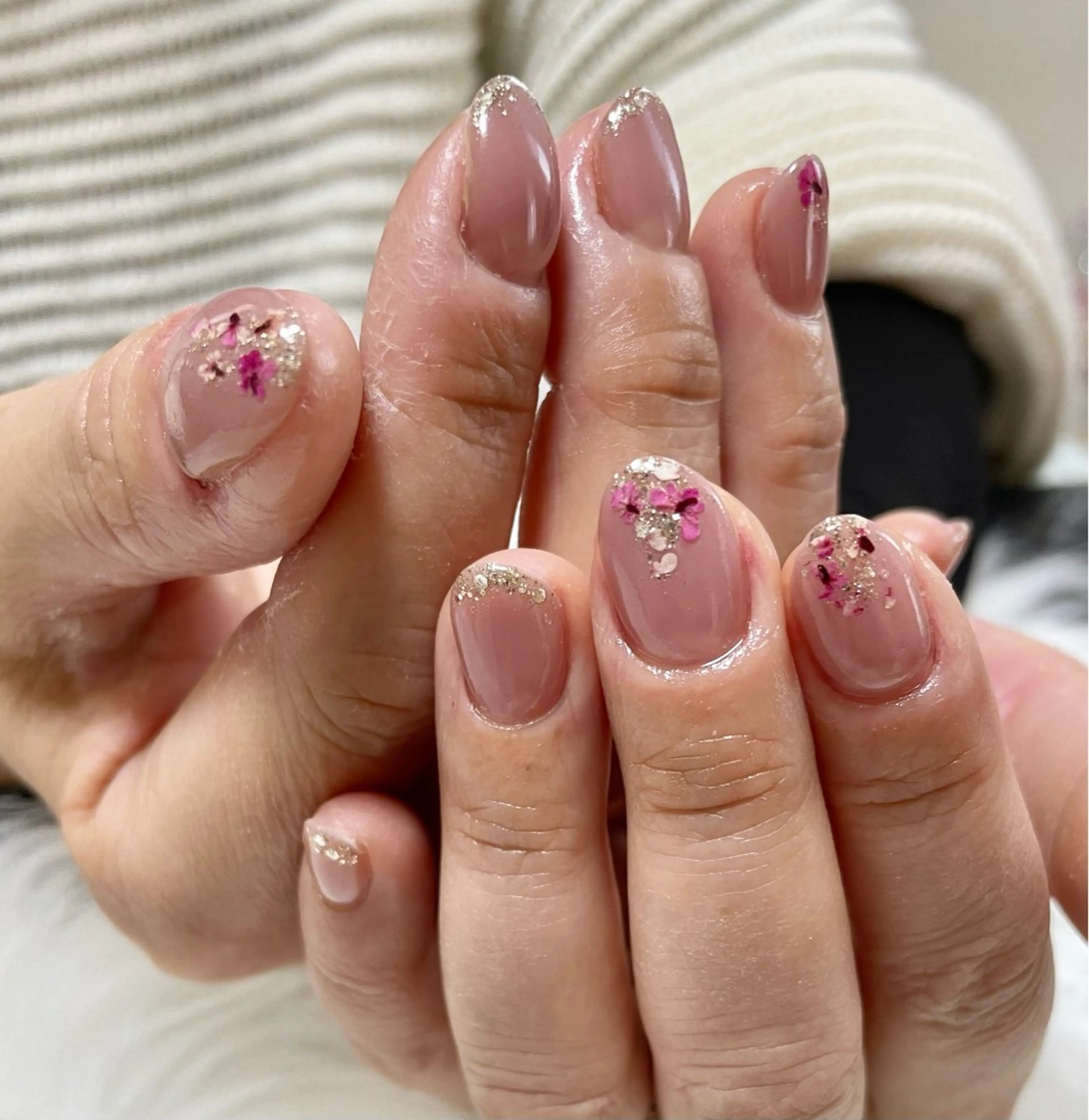 ネイル ハンドネイル nail salon HIRUKANAのネイルデザイン
