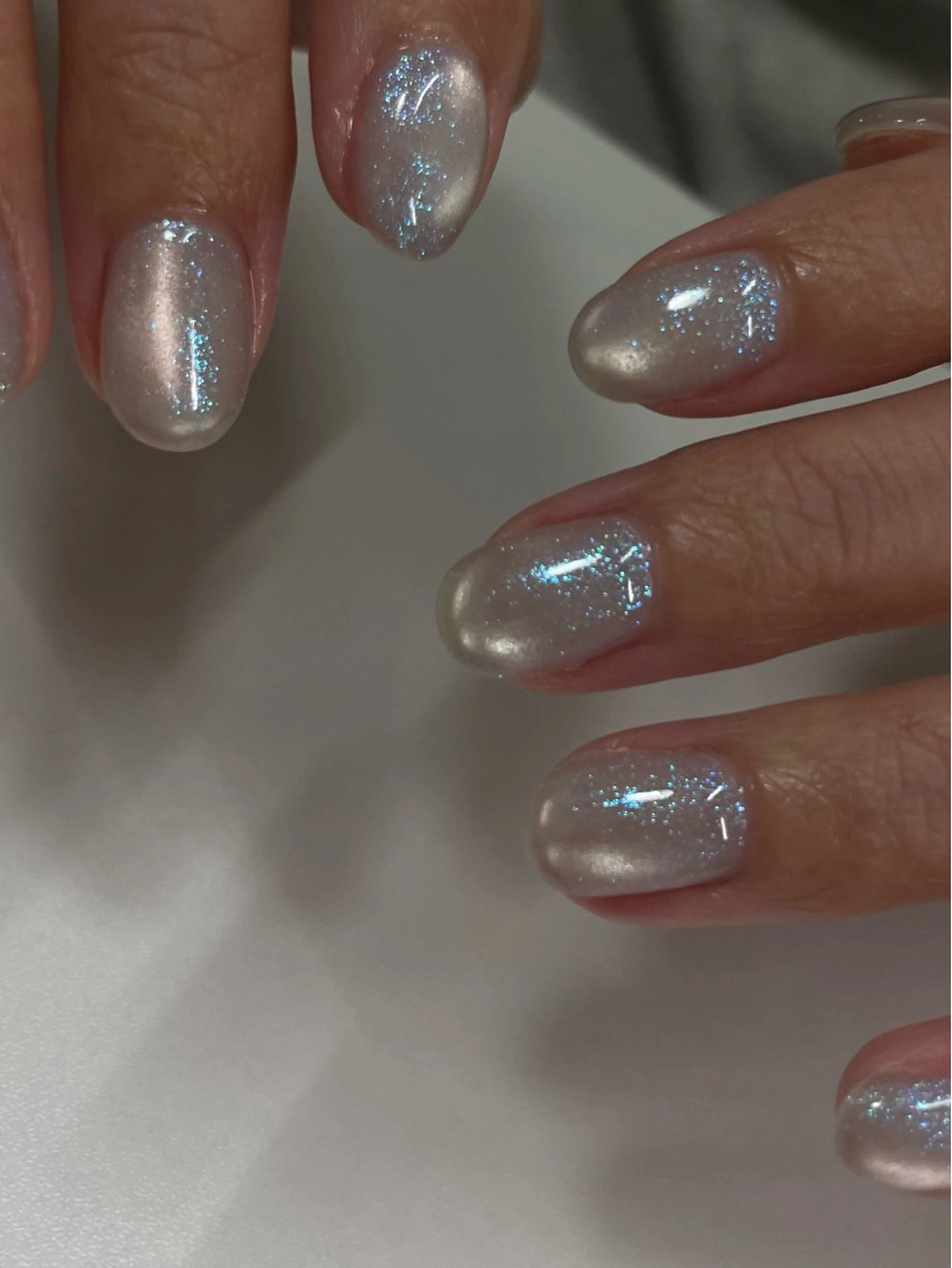 ネイル 韓国ネイル マグネットネイル Nailsalon Ullr所属・Nailsalon Ullrのネイルデザイン