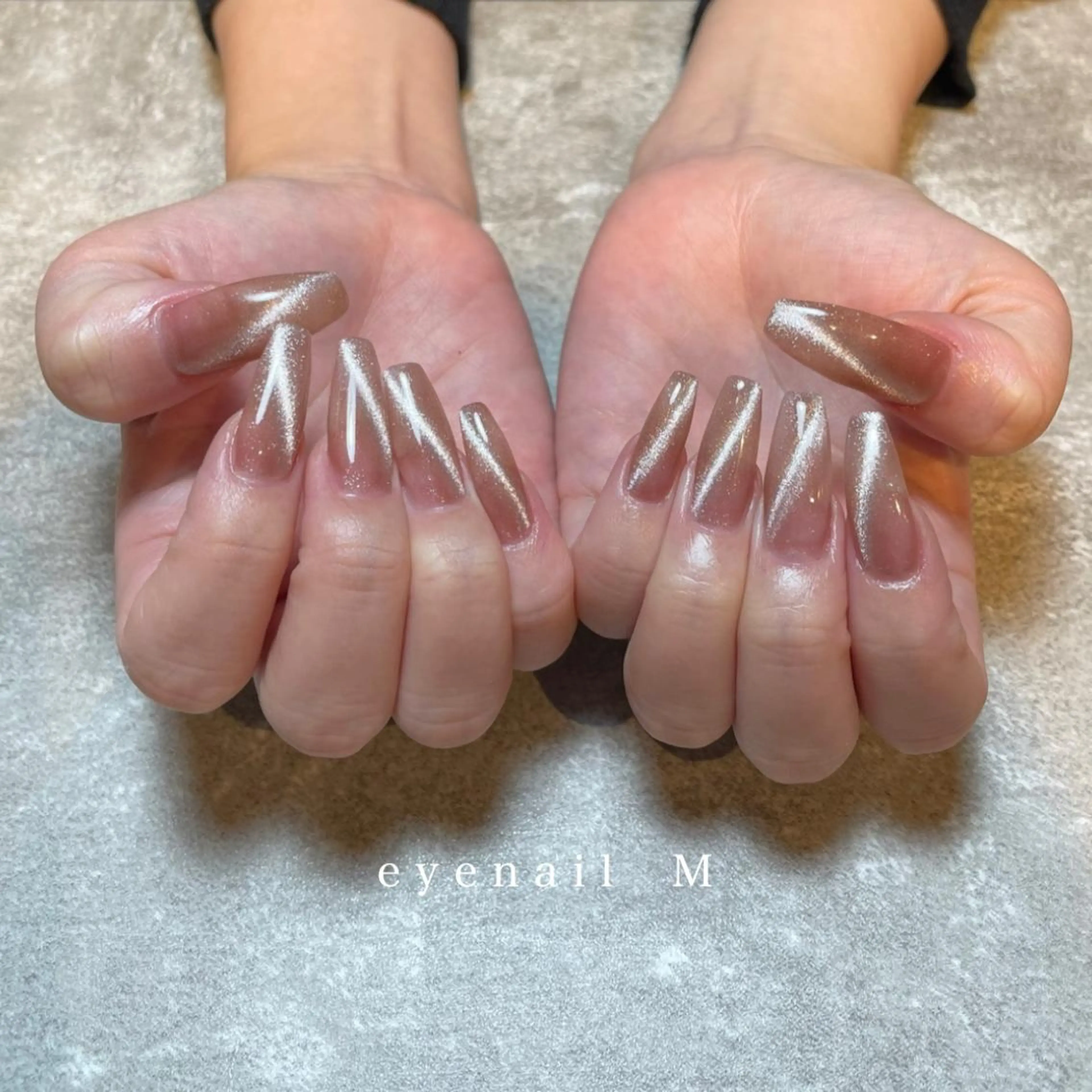 新規限定🌿マグネットネイル☆1カラーコース《オフ,ケア込💫》の写真