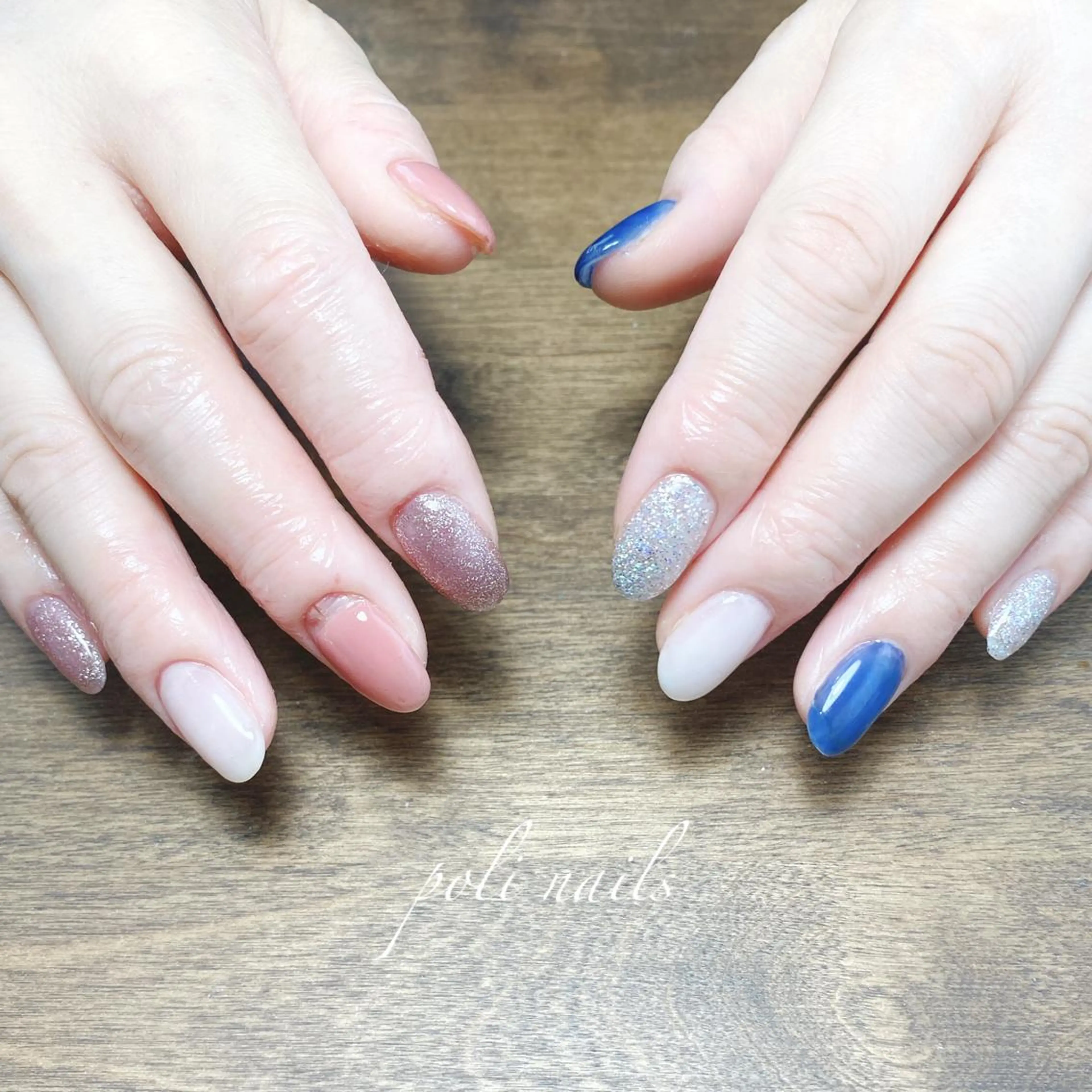 ネイル ハンドネイル poli nailsのネイルデザイン