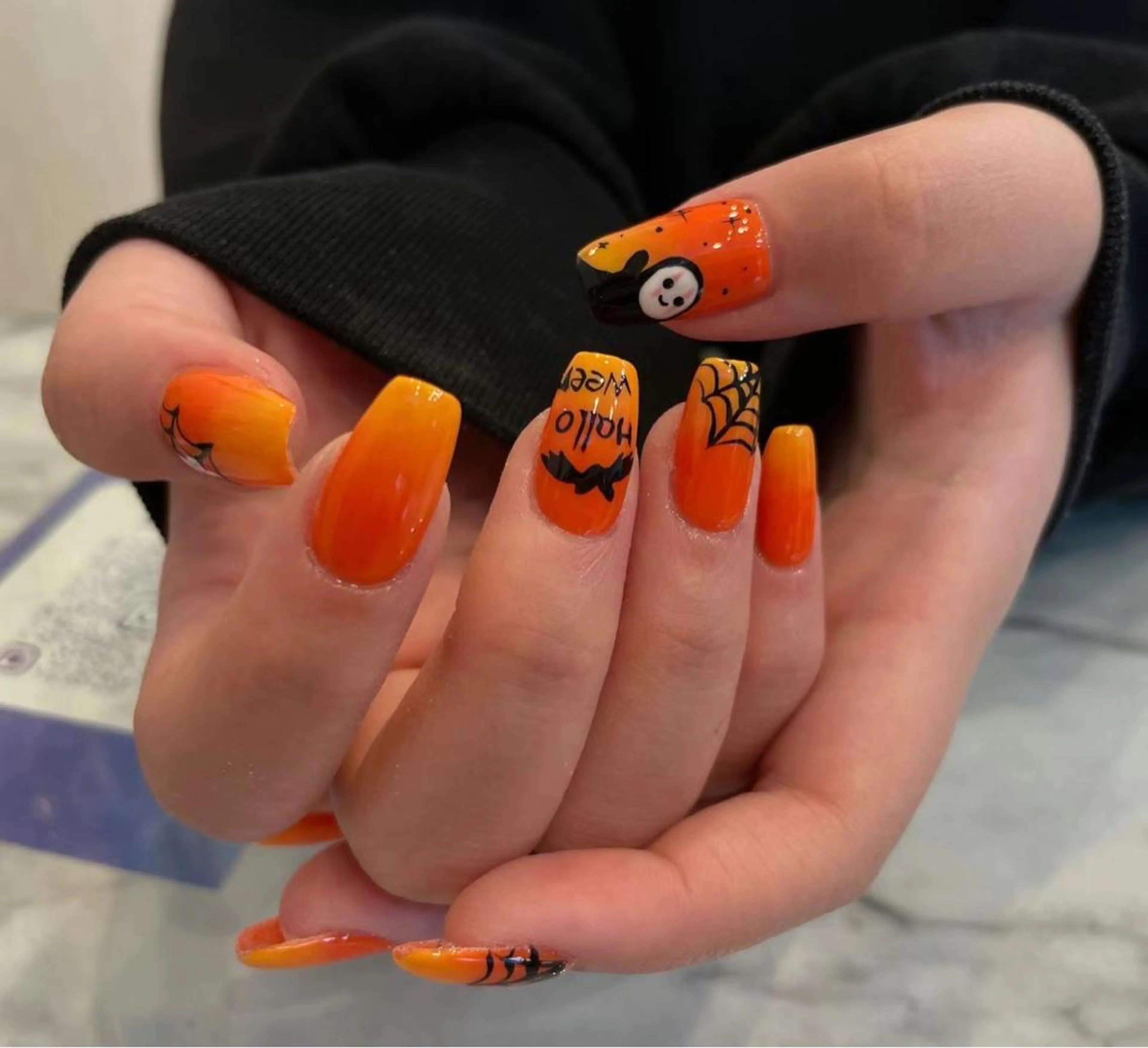 ネイル ハロウィン Babarla Nailのネイルデザイン
