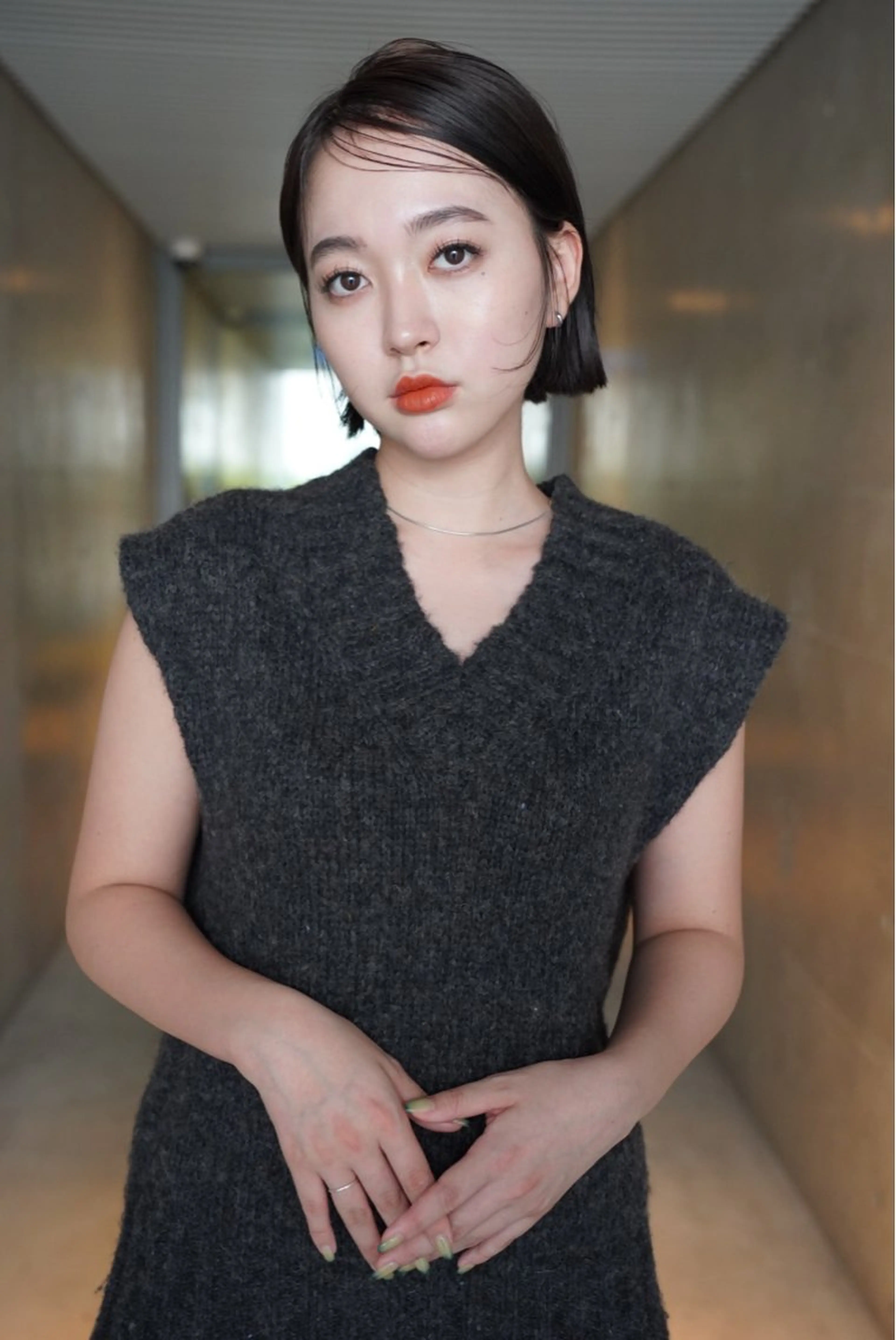 ショート カラー ヘアカラー トリートメント レディースカット🎀 NANAHAのヘアスタイル