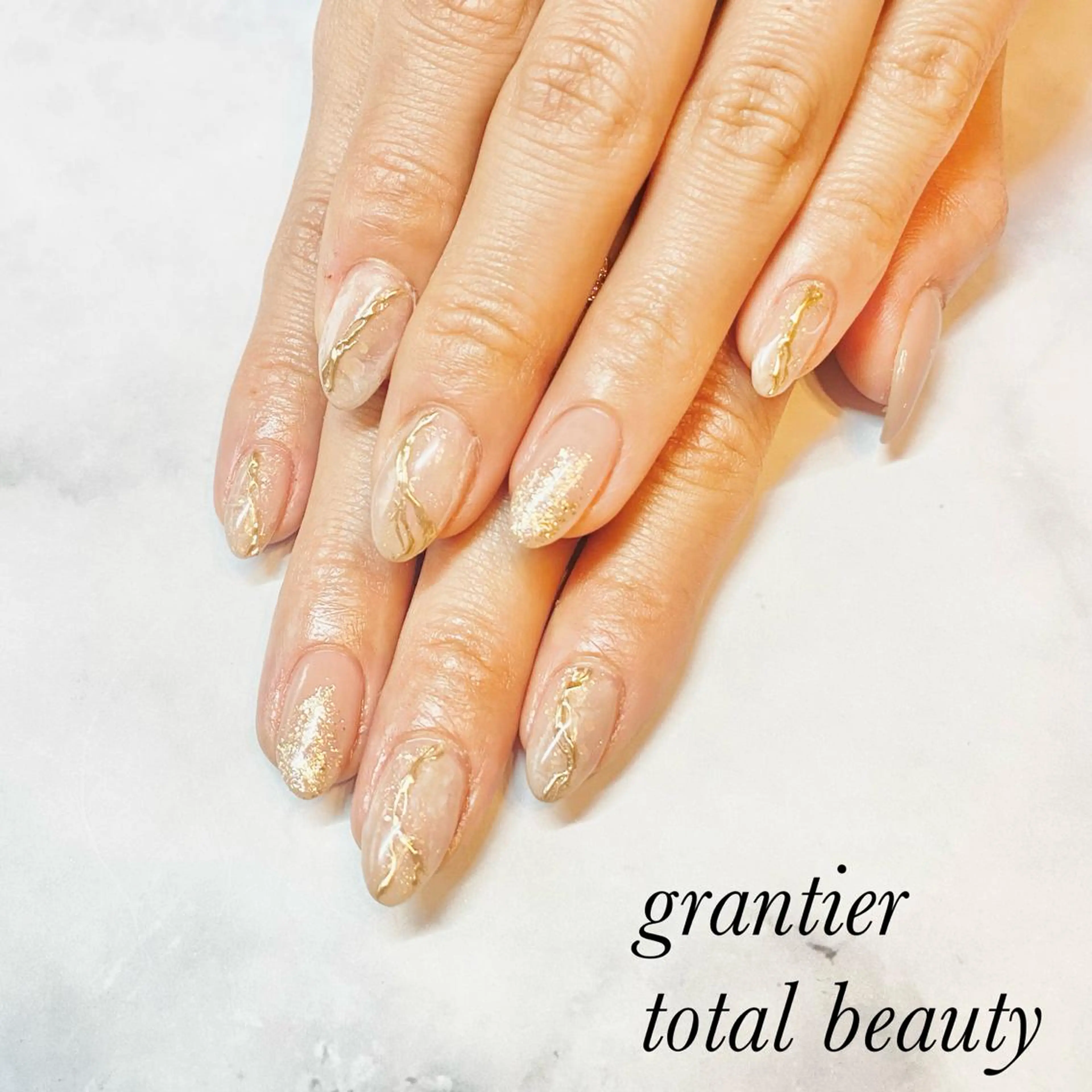 ネイル ハンドネイル grantier beautyのネイルデザイン