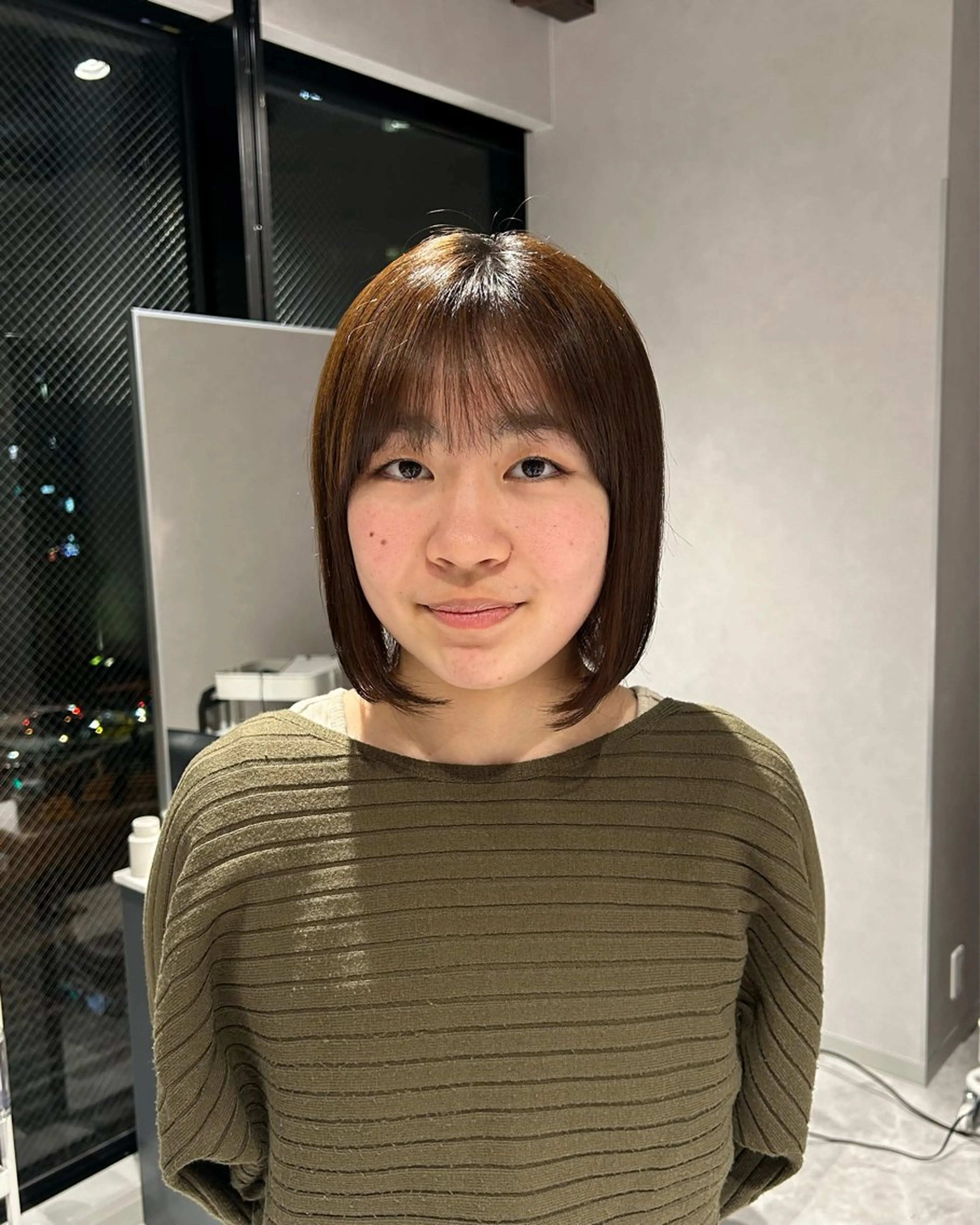 ショート ボブ 寺川留以 /カットモデル募集中のヘアスタイル
