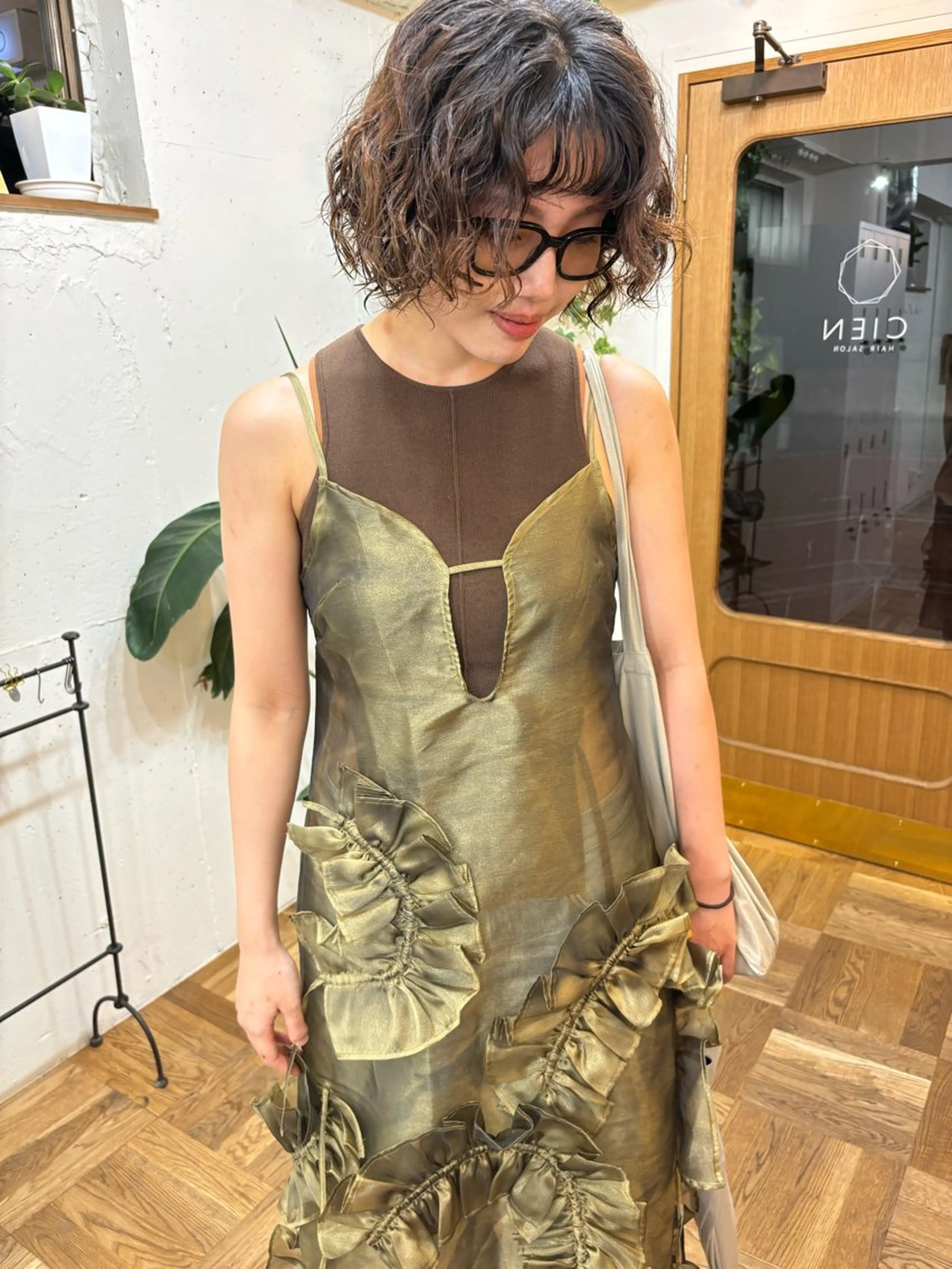 ショート パーマ ボブ カット パーマ CIEN所属・ayano🫧 《CIEN》のヘアスタイル