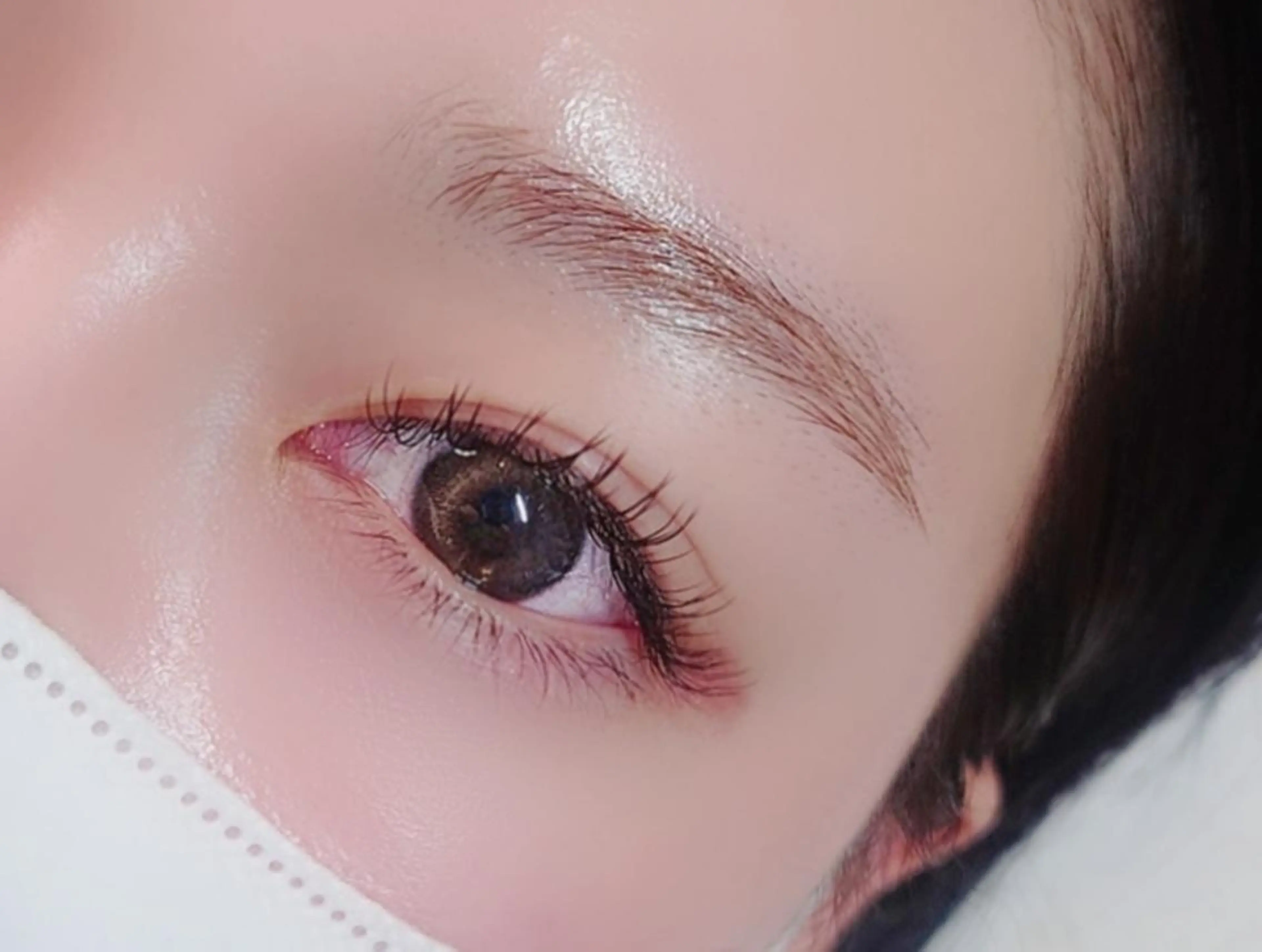 マツエク・マツパ キュート フラットラッシュ 下まつげエクステ NAZ eyelash&eyebrow by medical salon所属・NAZ 表参道 Tomokoのマツエク・マツパデザイン