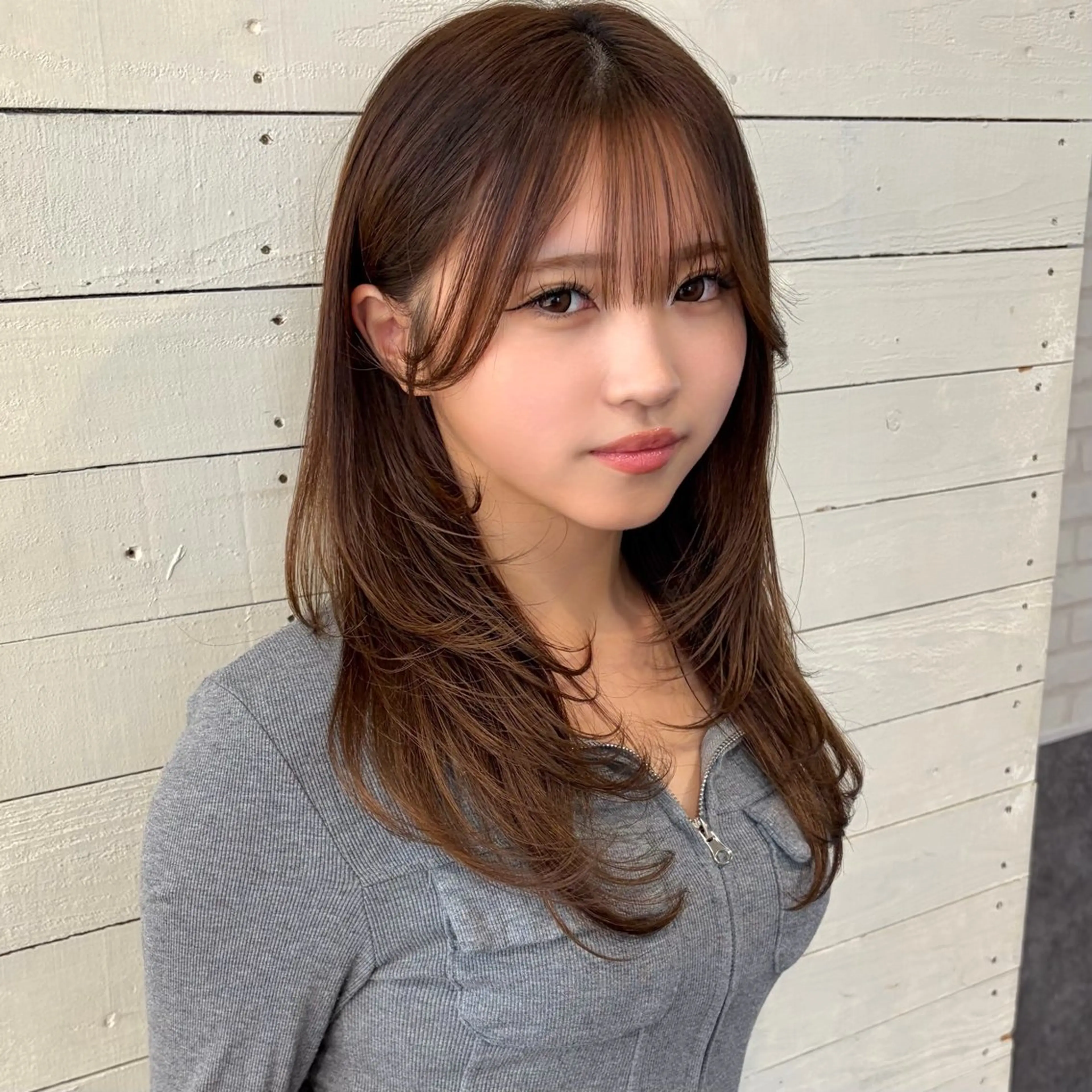 セミロング カット ヘアカラー トリートメント ブリーチ特化💛 RYUTOのヘアスタイル