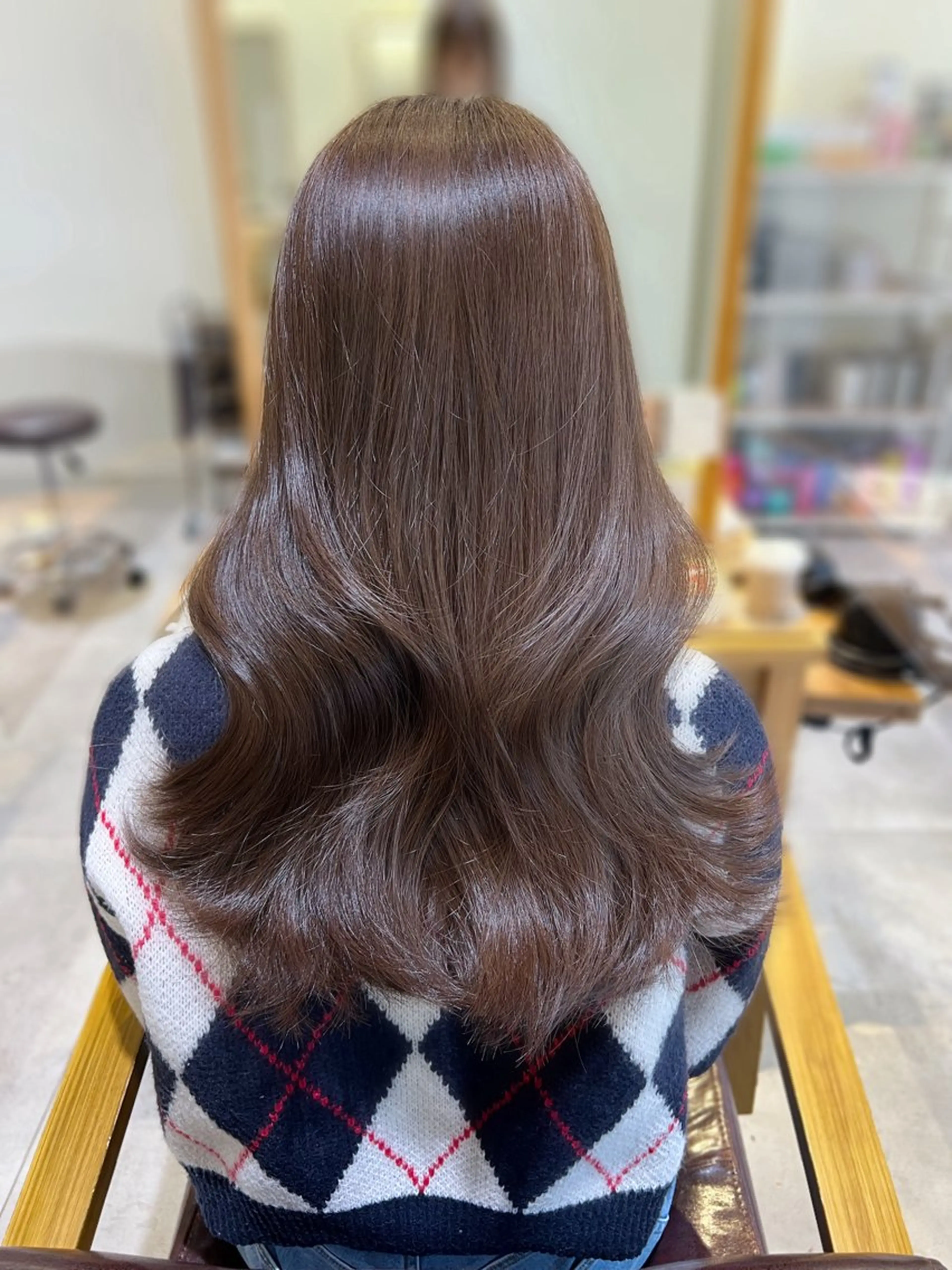 ロング カラー カット ヘアカラー 韓国ヘア×髪質改善 /yoshikaのヘアスタイル