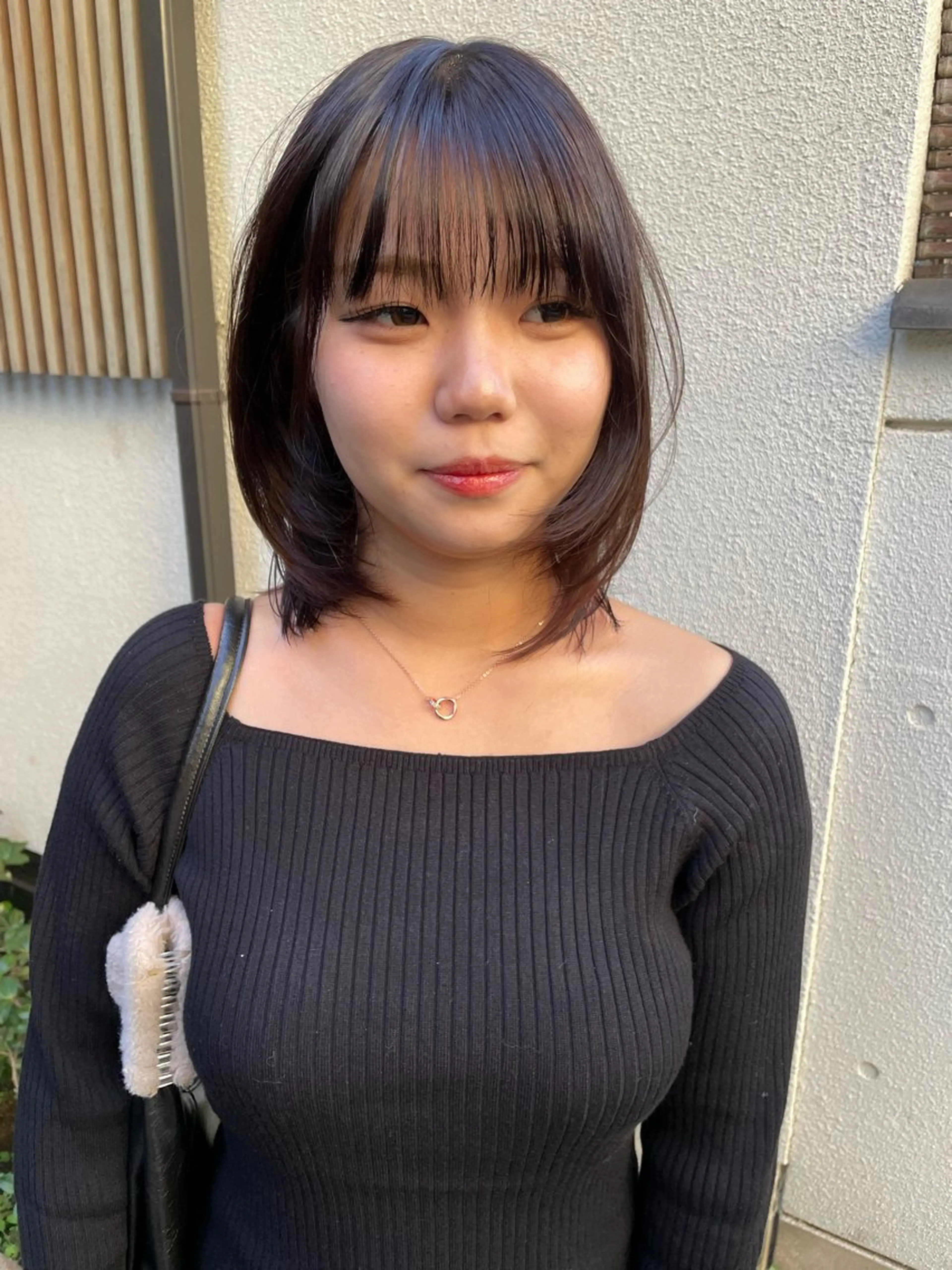 ミディアム カラー 金尾 凜のヘアスタイル