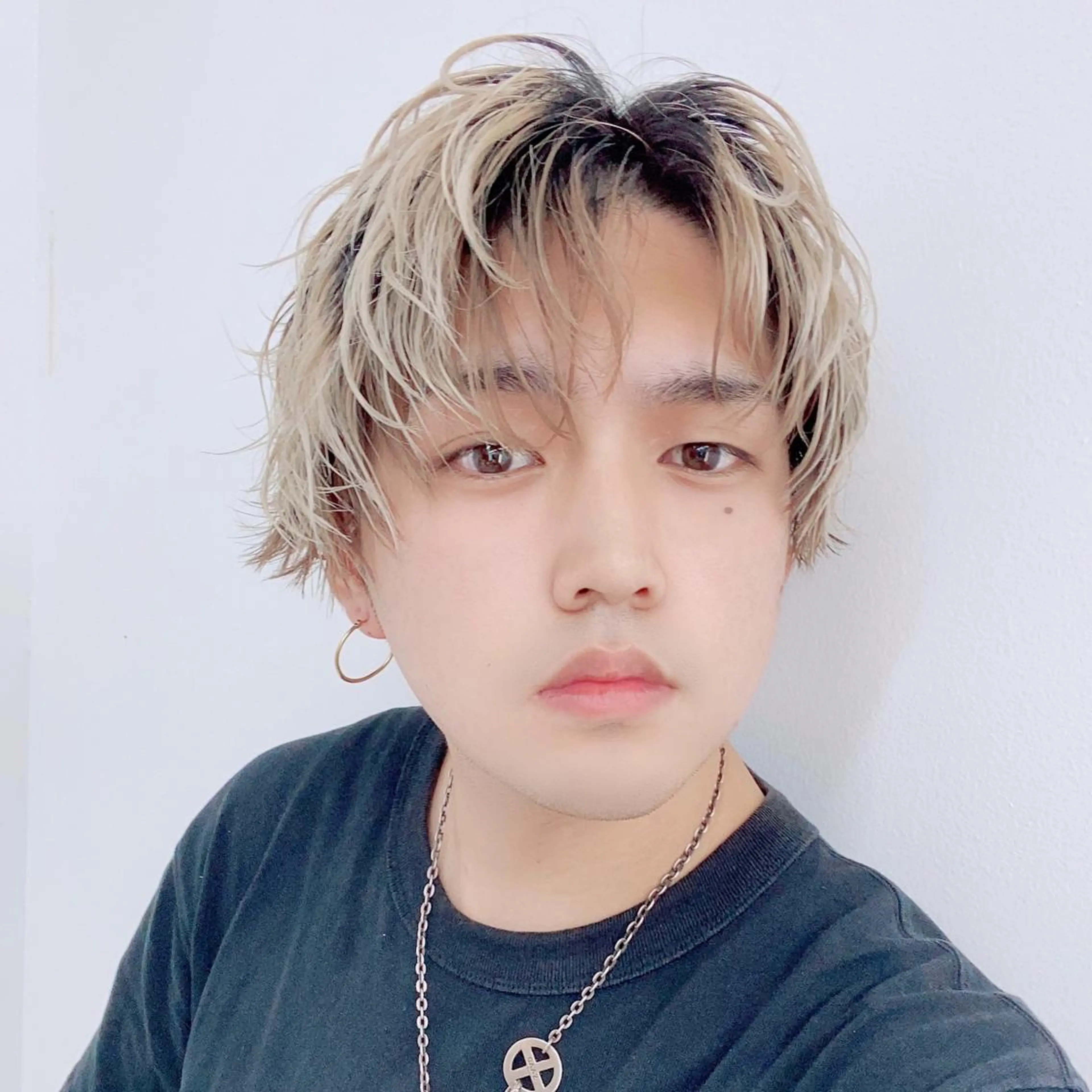 カラー メンズ メンズハイトーン ハイトーンカラー カット ヘアカラー 🔥メンズ特化🔥 永瀬椋のヘアスタイル