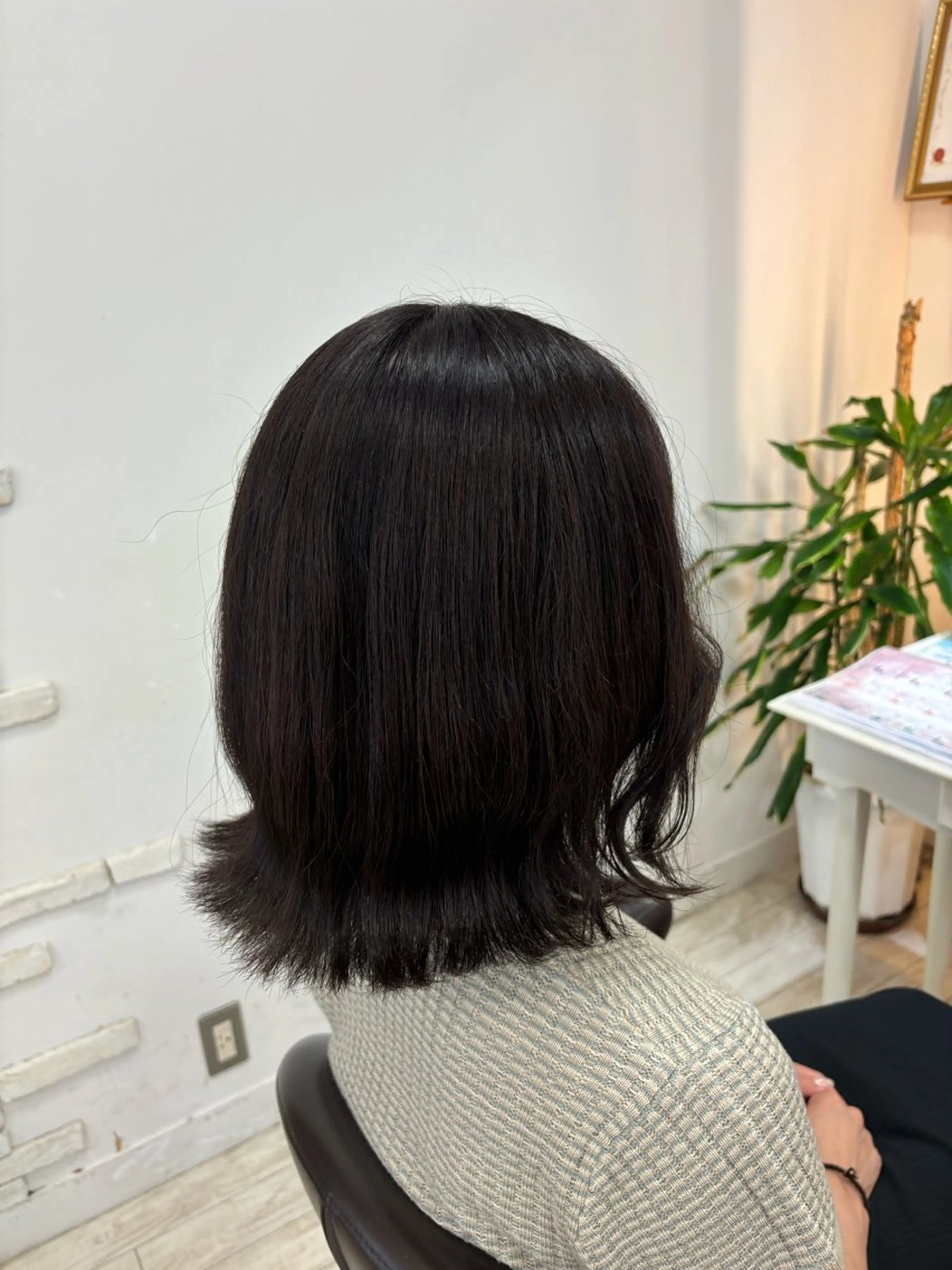 セミロング ヘアカラー KEEN.渋沢/ 横溝小夏のヘアスタイル