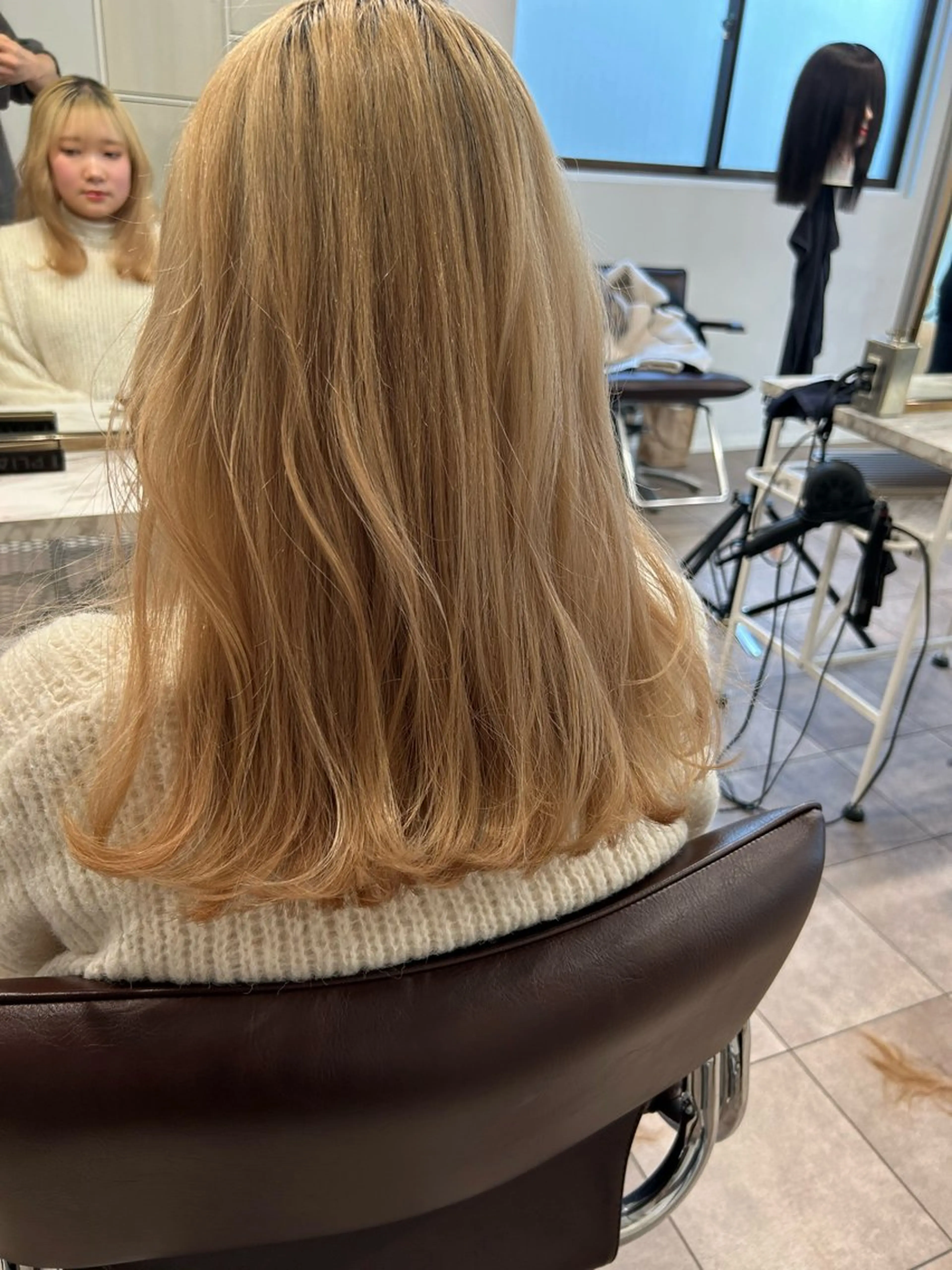 ロング レイヤーカット 齊藤 海零のヘアスタイル