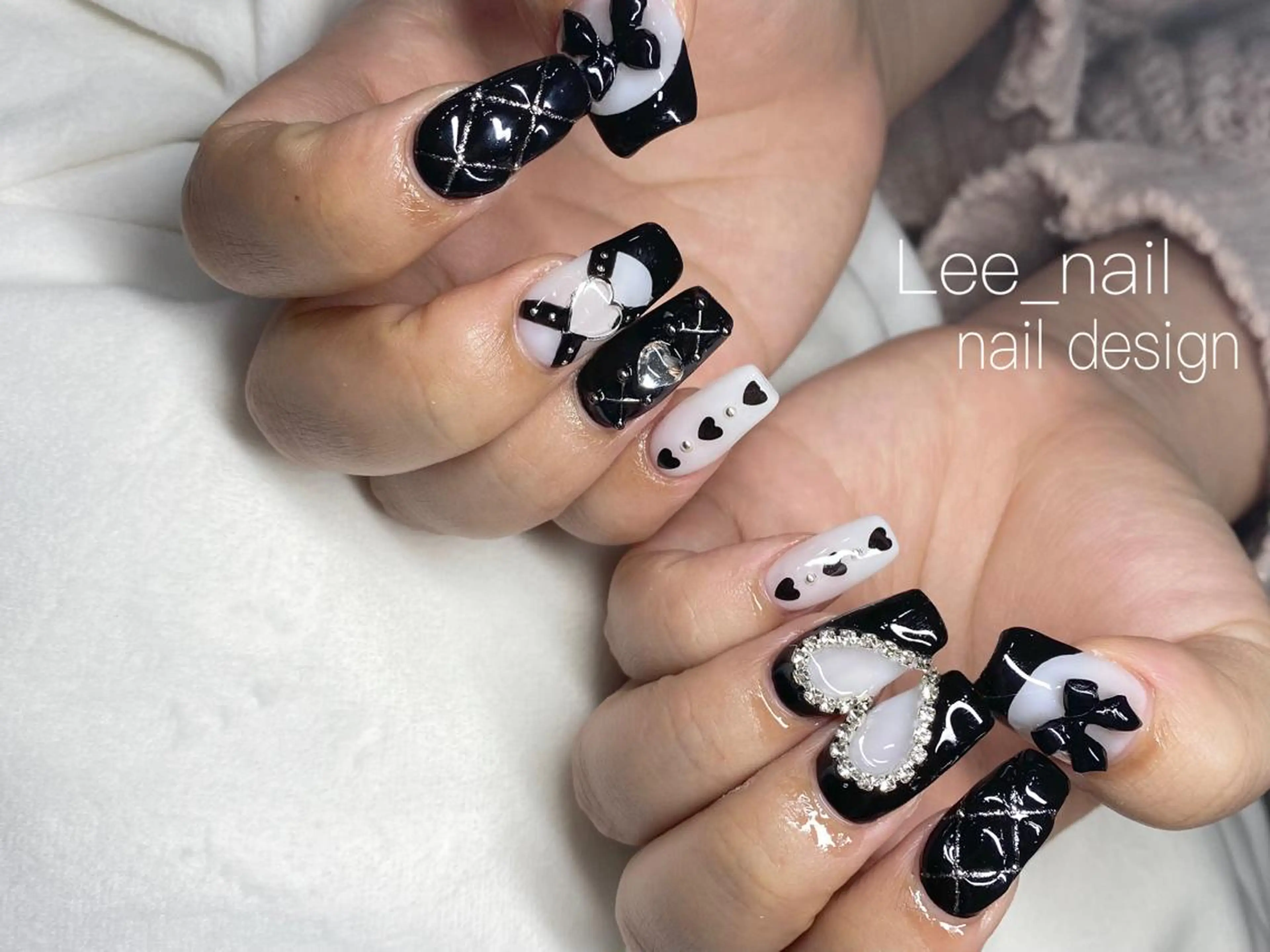 ネイル スカルプネイル ハンドネイル Lee_ nailのネイルデザイン