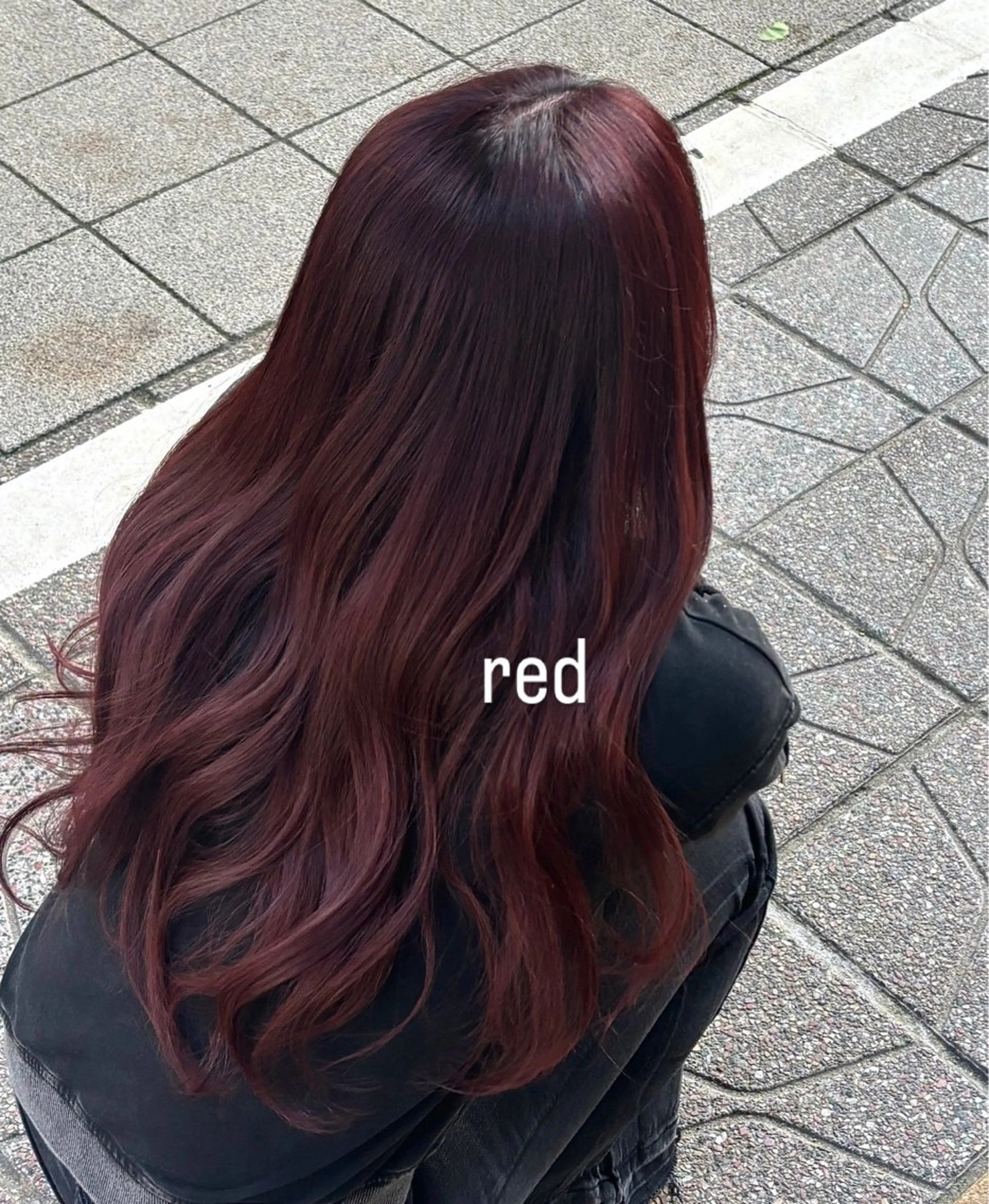 ロング カラー カット ヘアカラー 🍓ハイトーンカラー 🎀nene🍓のヘアスタイル