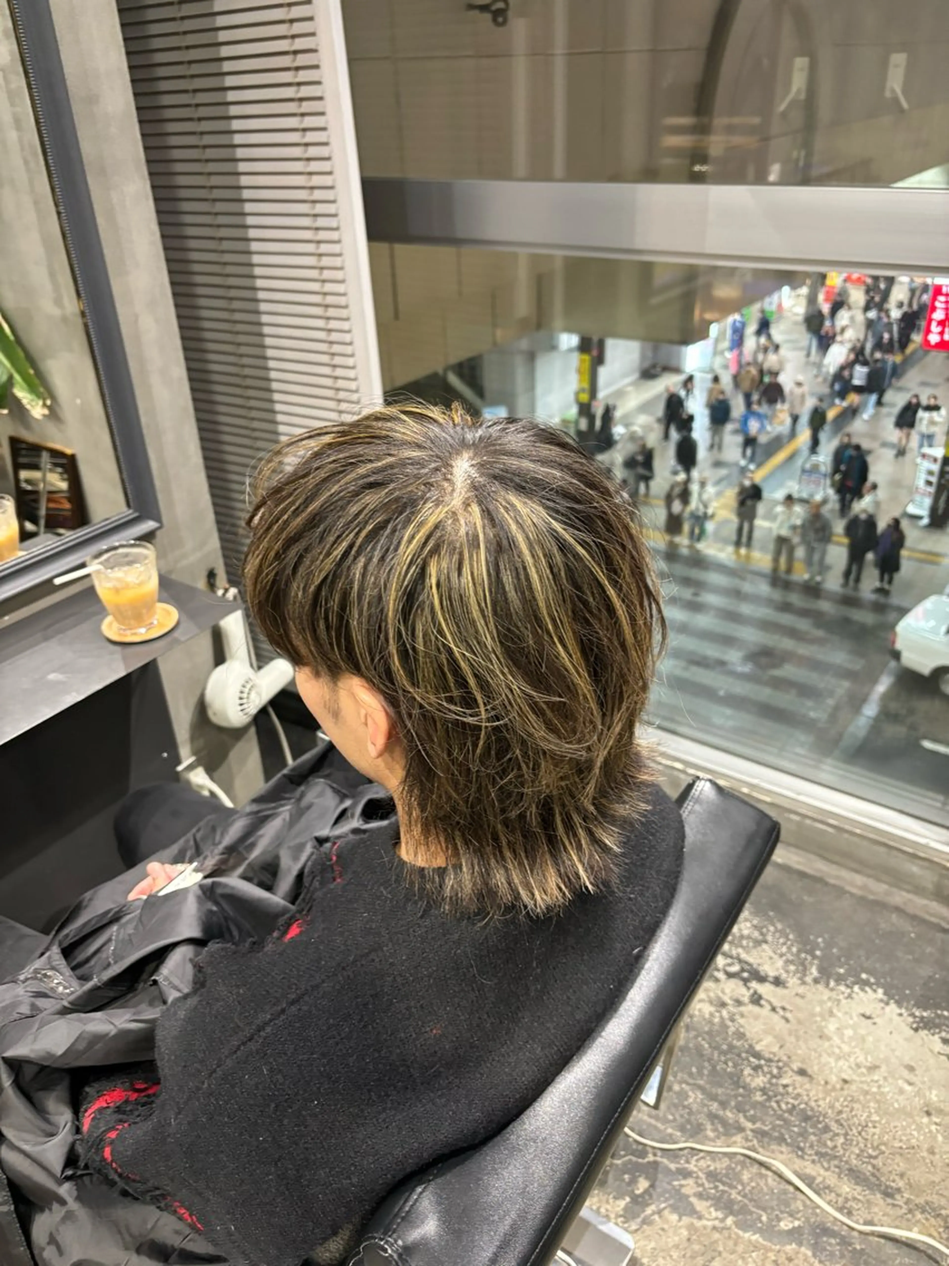 カラー メンズ 川尻 竜正のヘアスタイル