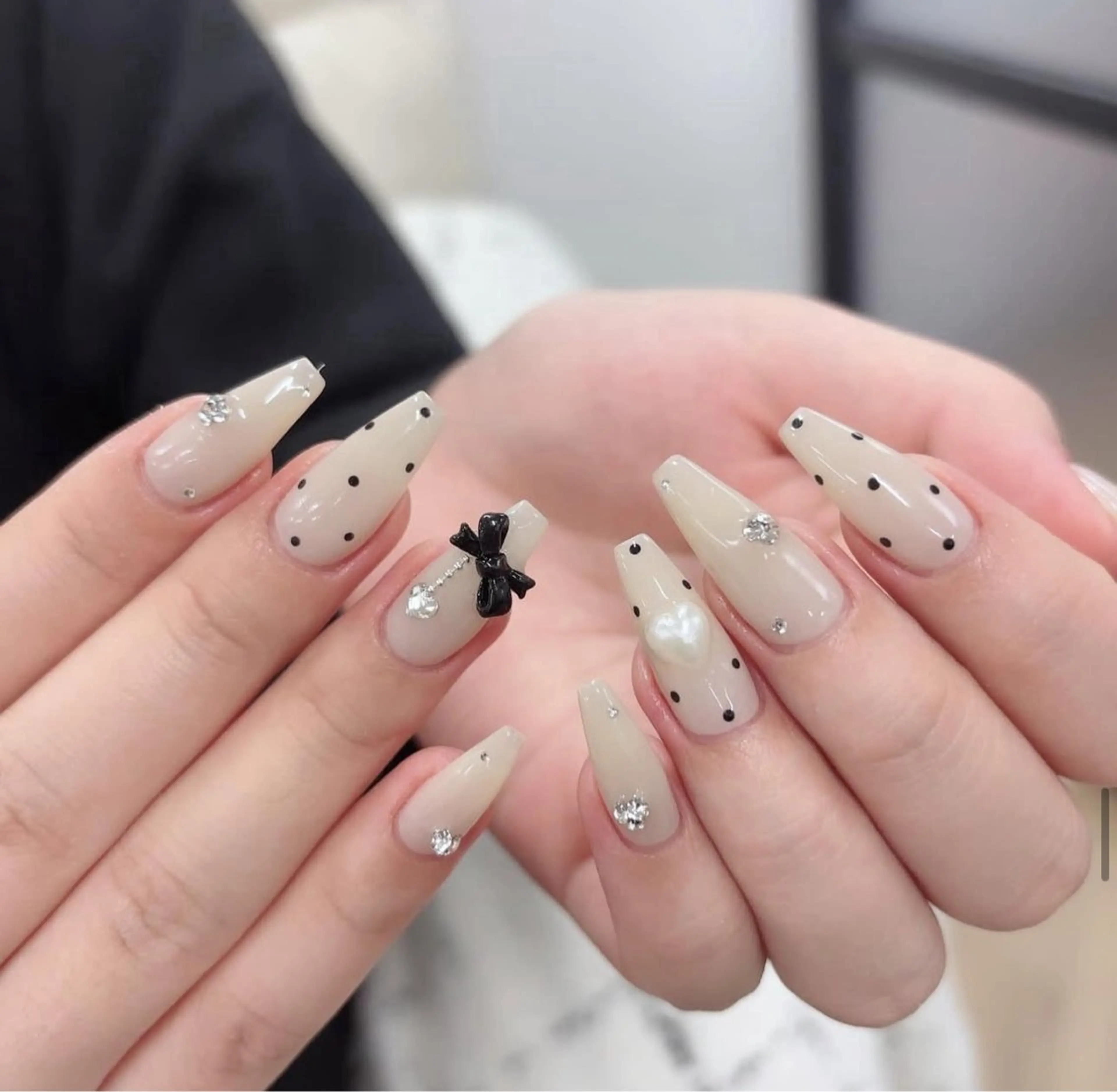 ネイル ジェルネイル 韓国ネイル マグネットネイル ネイルチップ 冬ネイル Lenie Nailのネイルデザイン