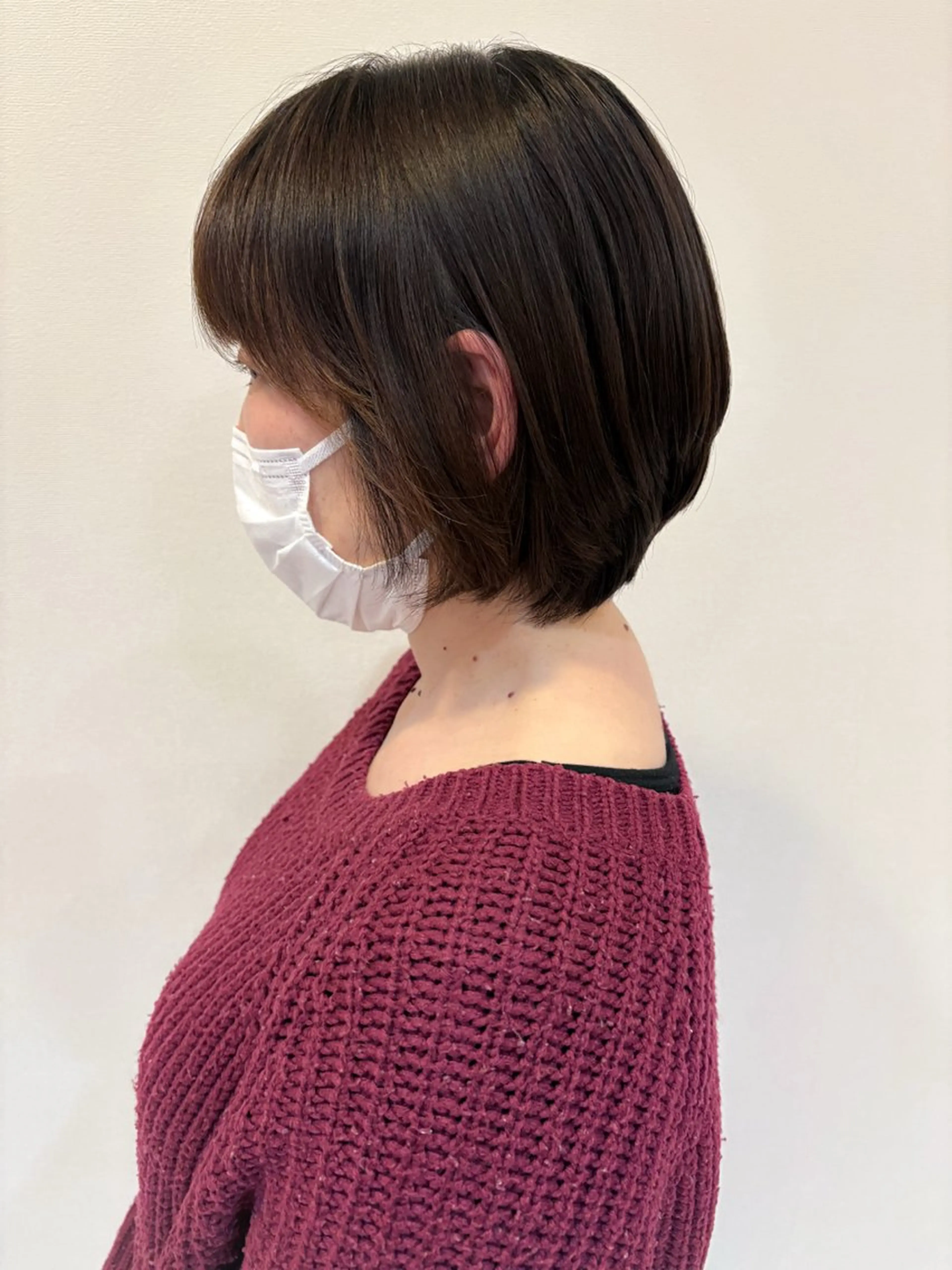 ショート ショートボブ ボブ ショートヘア 石平 暖のヘアスタイル