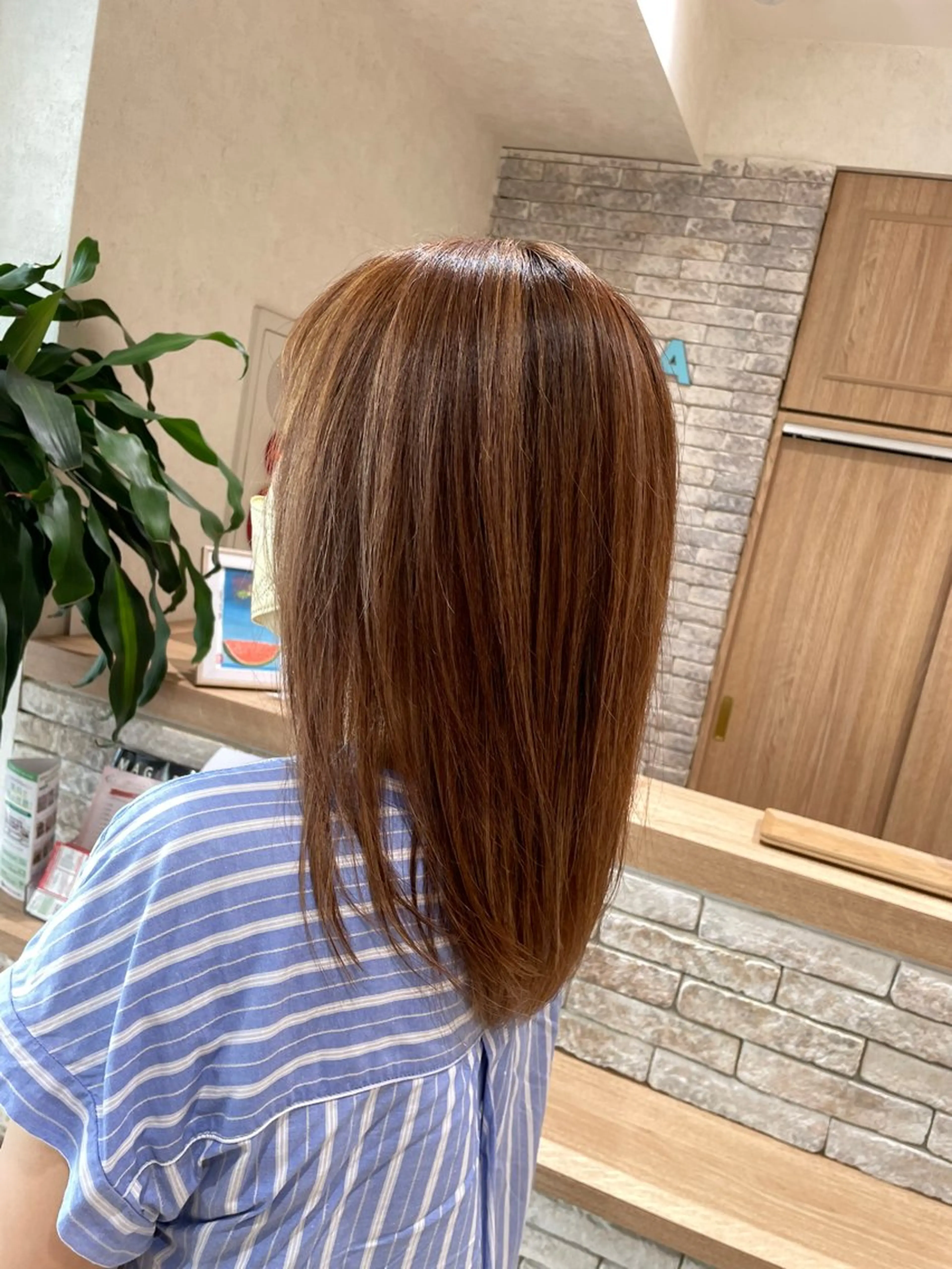 ミディアム ハイライト ⚜️ウルフカット⚜️ タナミ　ミハルのヘアスタイル