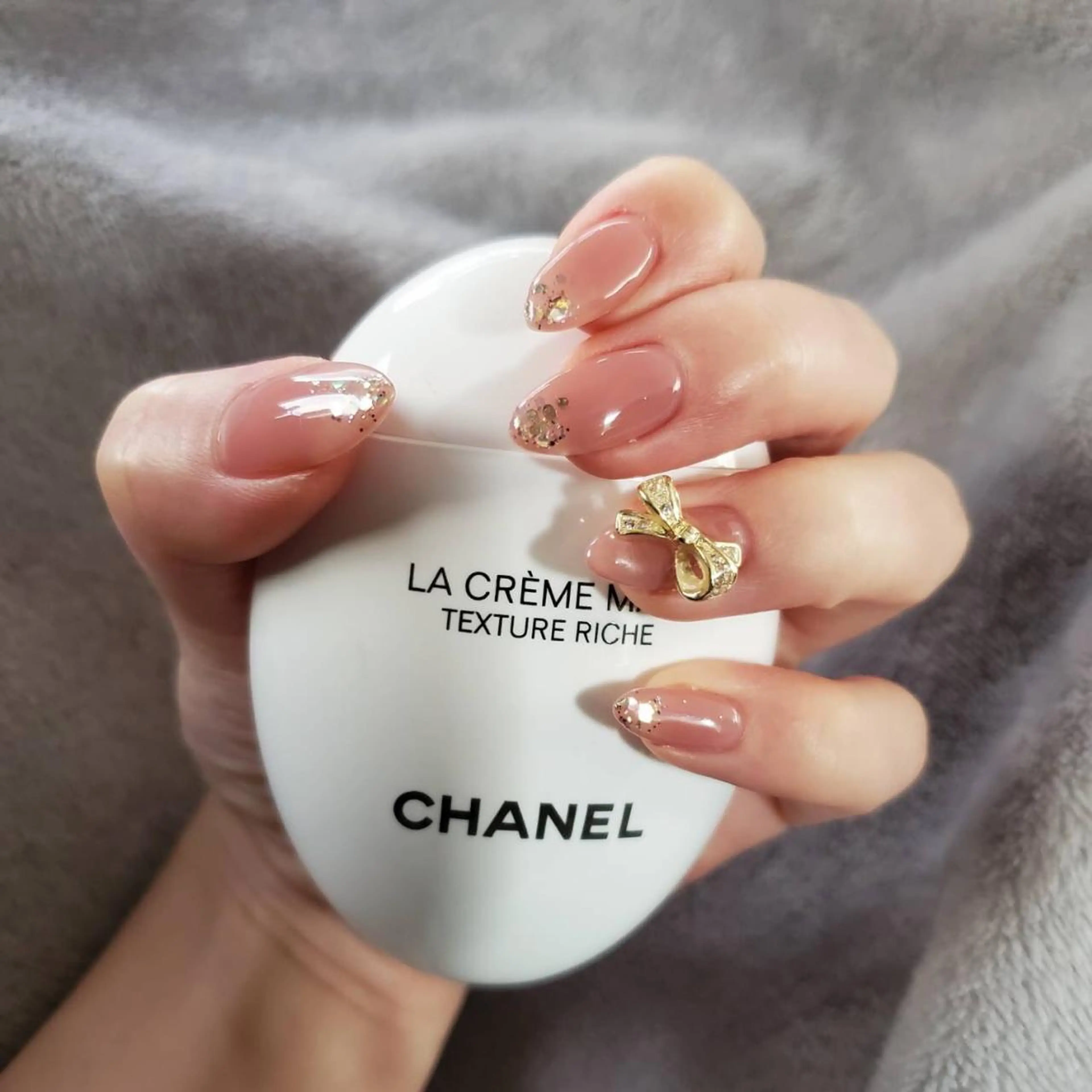 ネイル リボン シンプルネイル ハンドネイル * haruのネイルデザイン