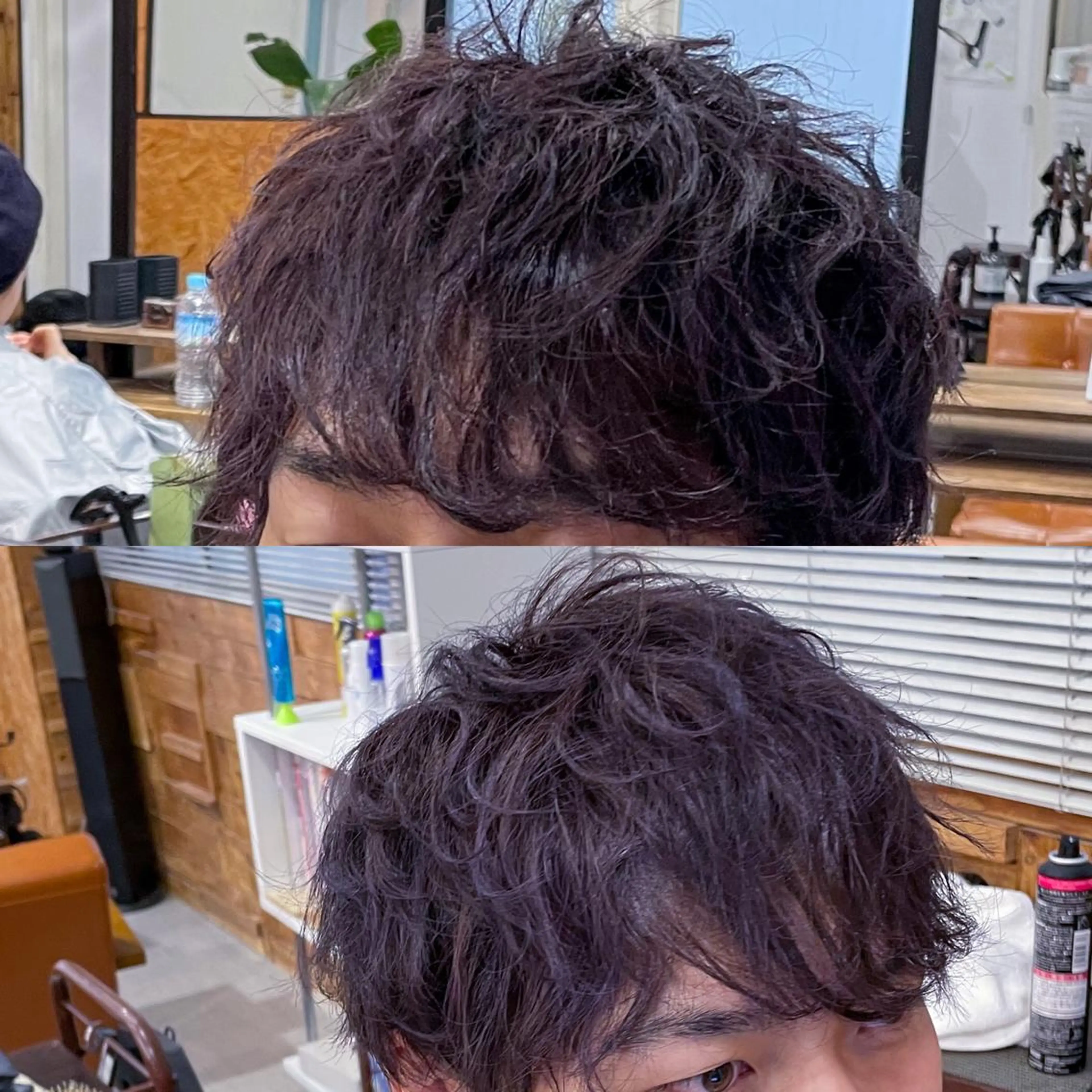 ショート メンズ メンズハイライト ハイライト ヘアカラー かんばら りょーいのヘアスタイル