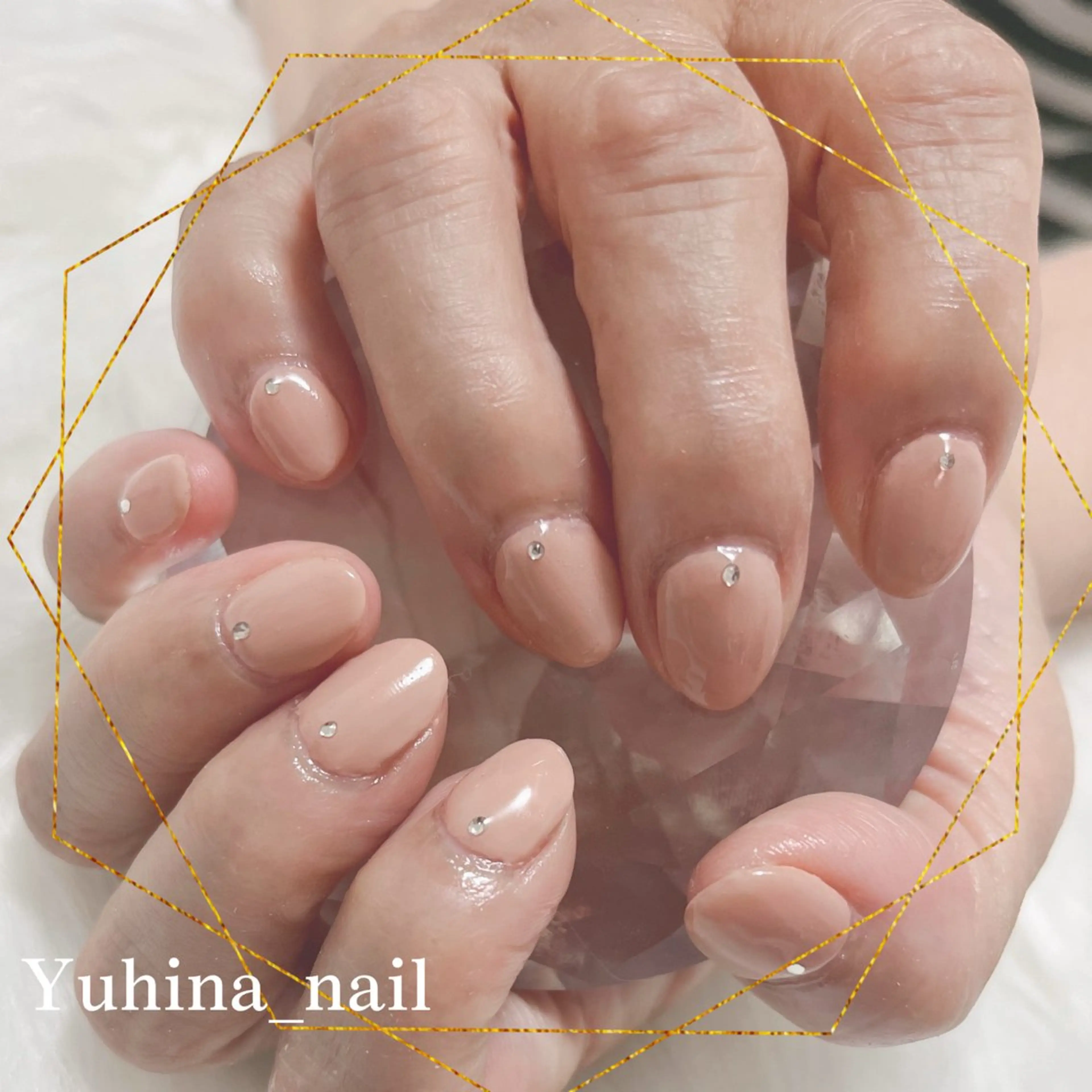 ネイル ハンドネイル Yuhina _nail‪ෆ‪.*のネイルデザイン