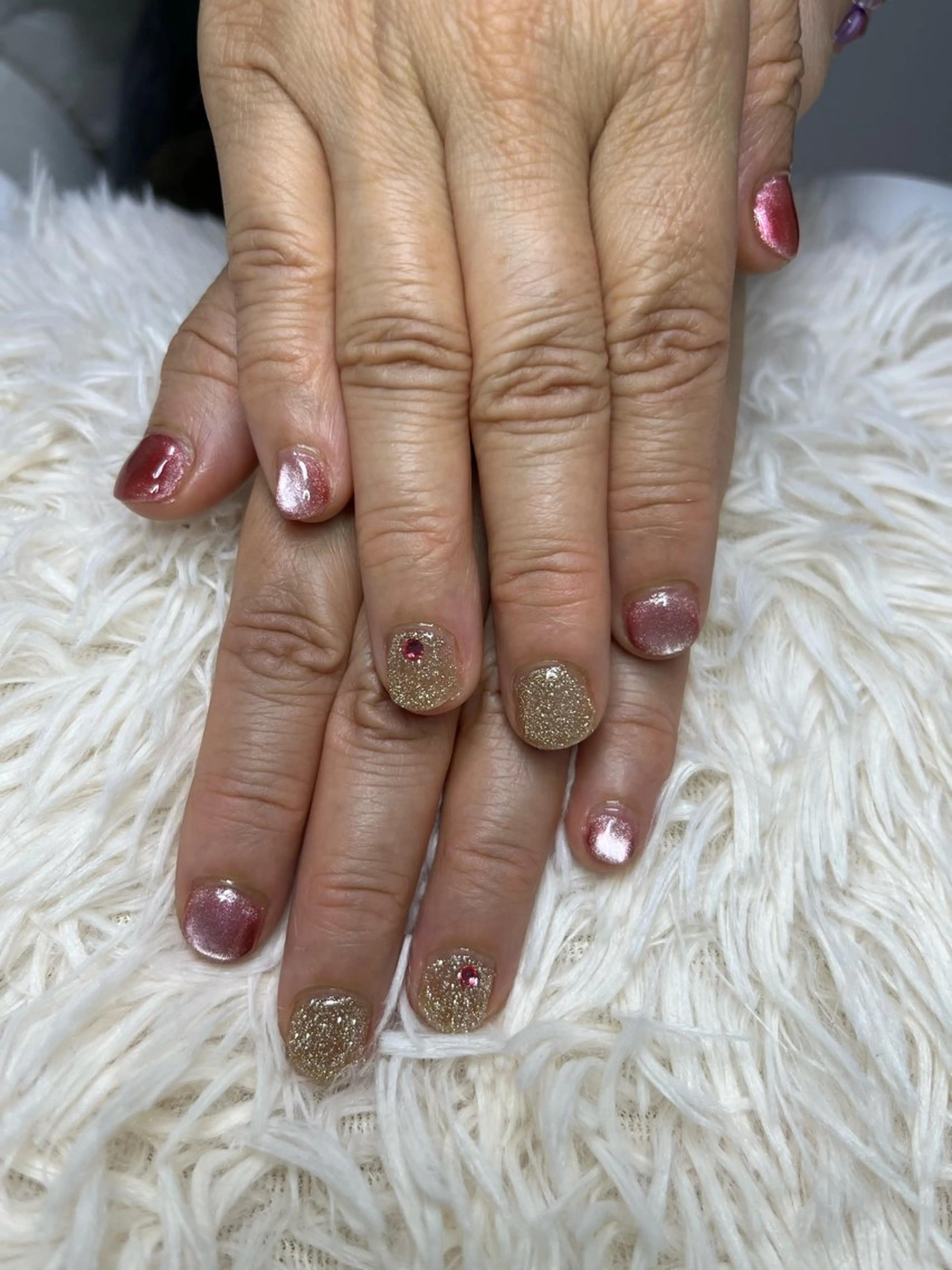 ネイル フラッシュネイル マグネットネイル Re: Nailのネイルデザイン