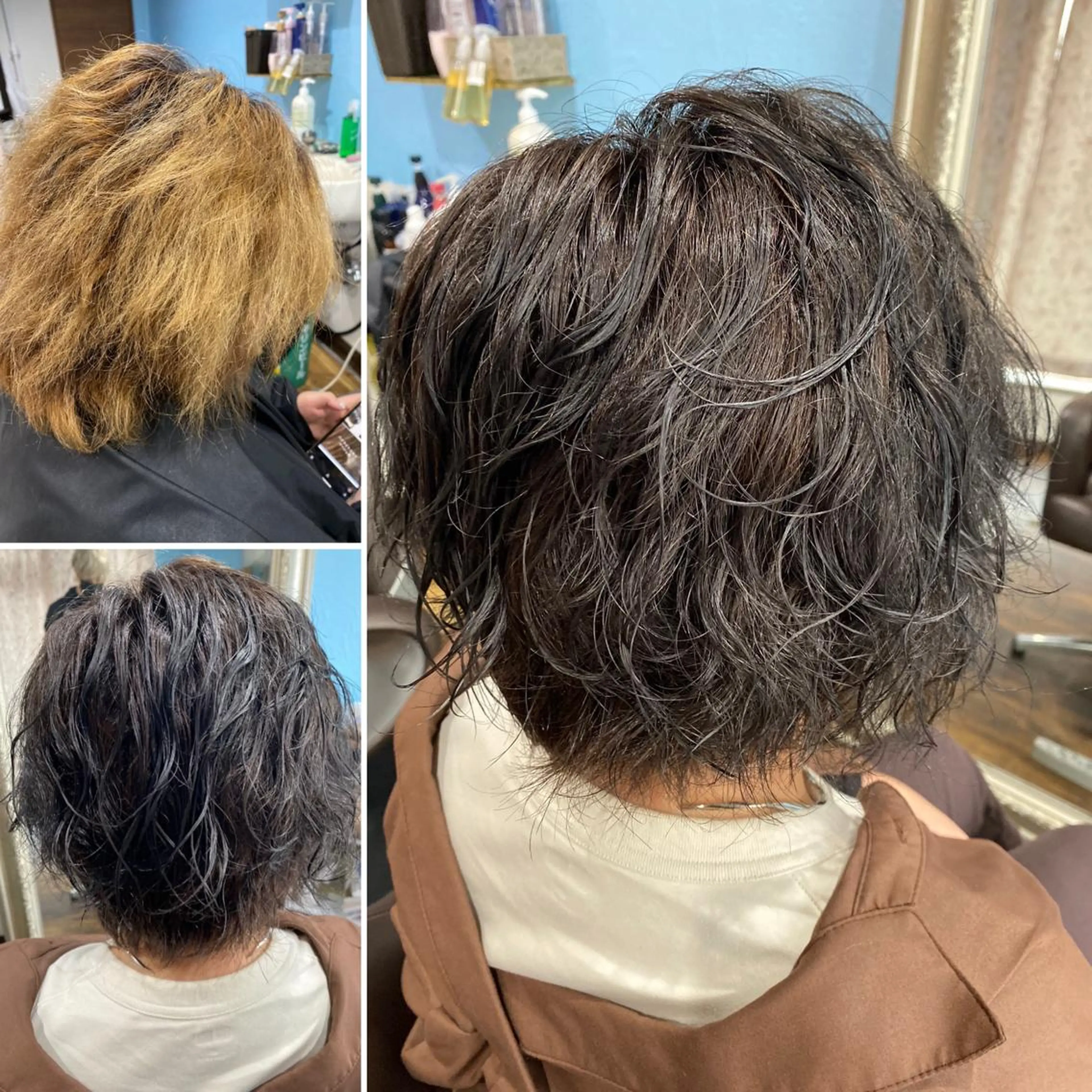 ショート カラー alo所属・ゴトウ エイイチのヘアスタイル