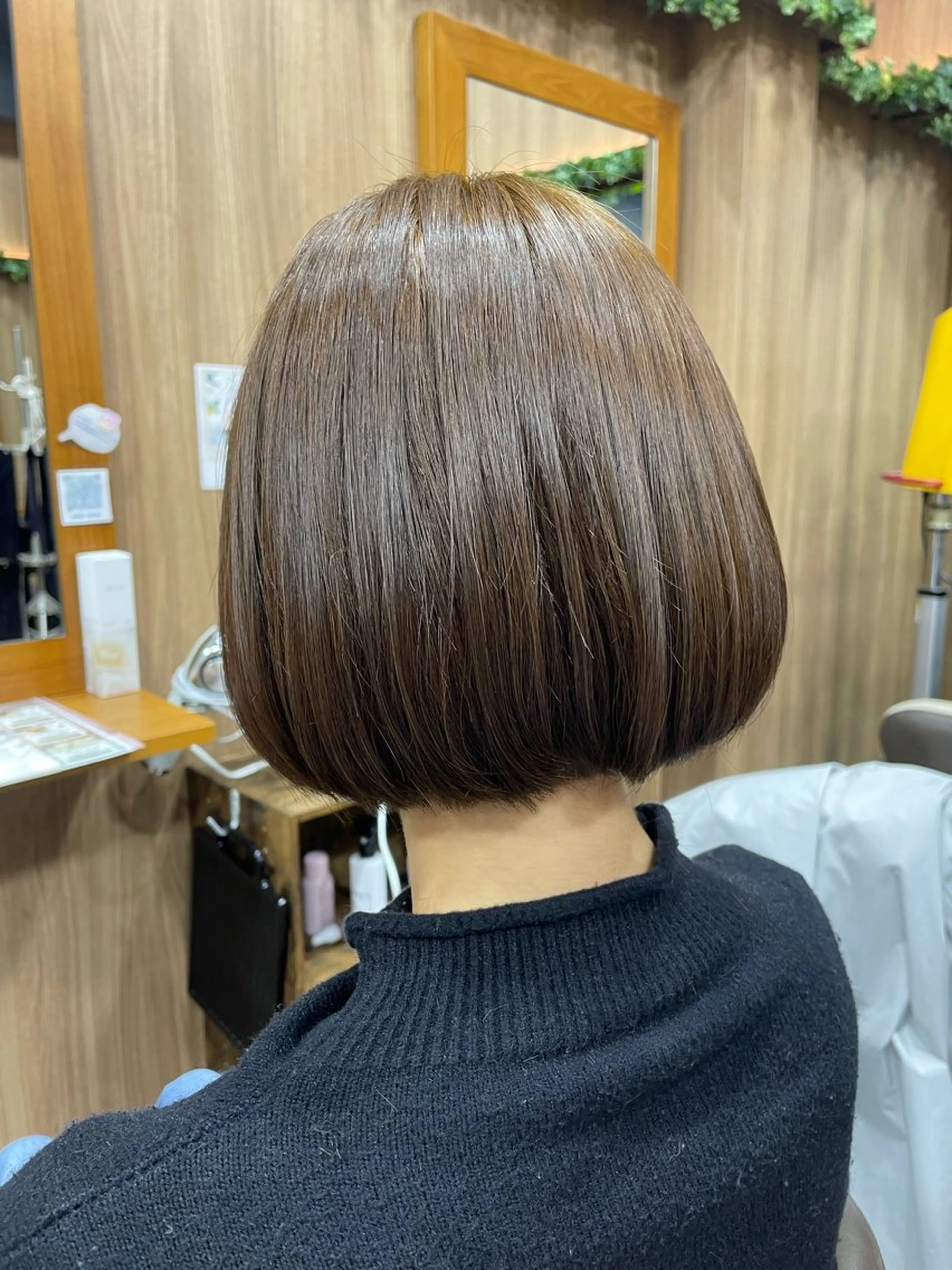 ミディアム カット 山際勇策 /岐阜美容師のヘアスタイル