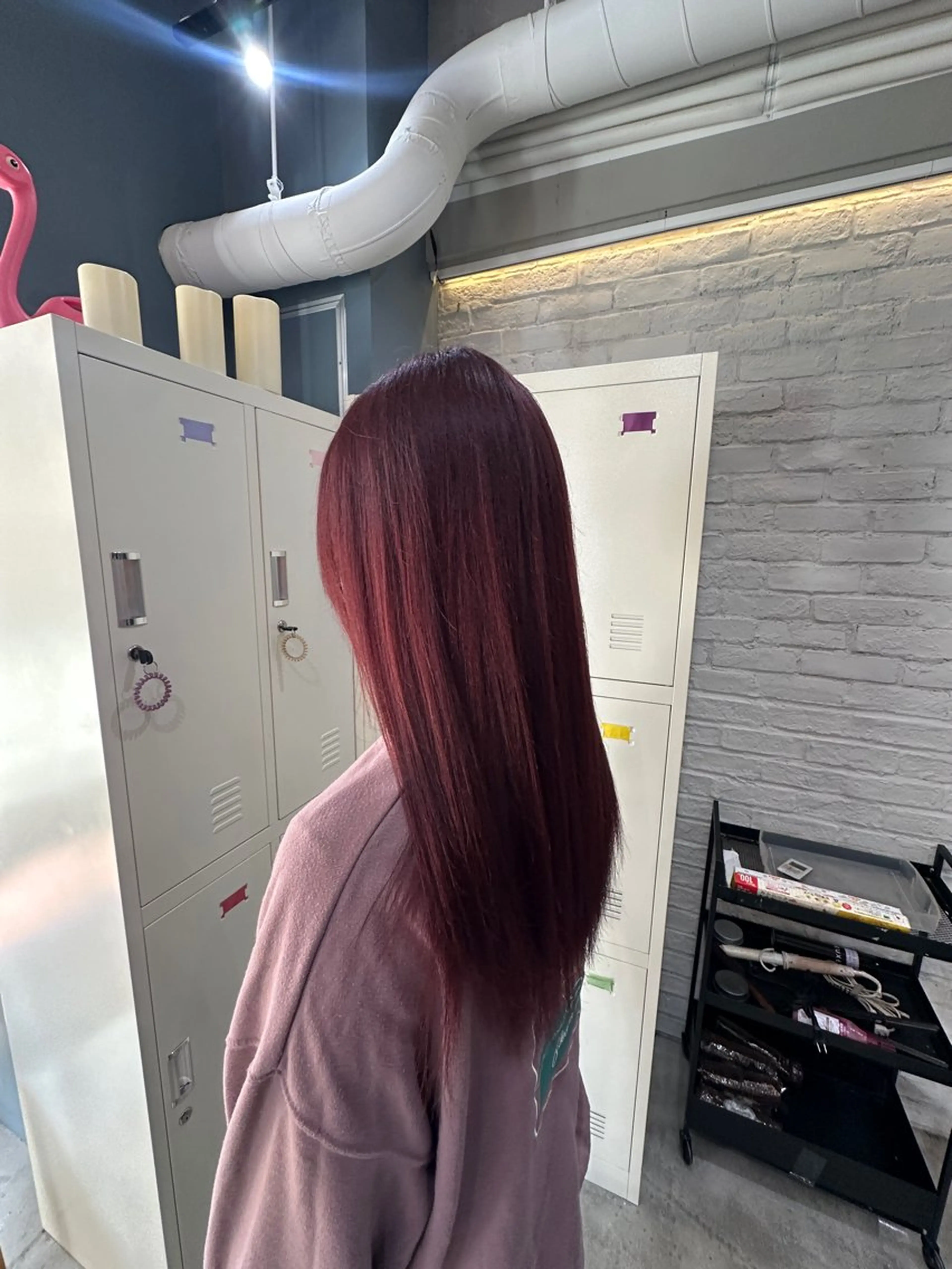 ロング 十倉 朱莉のヘアスタイル