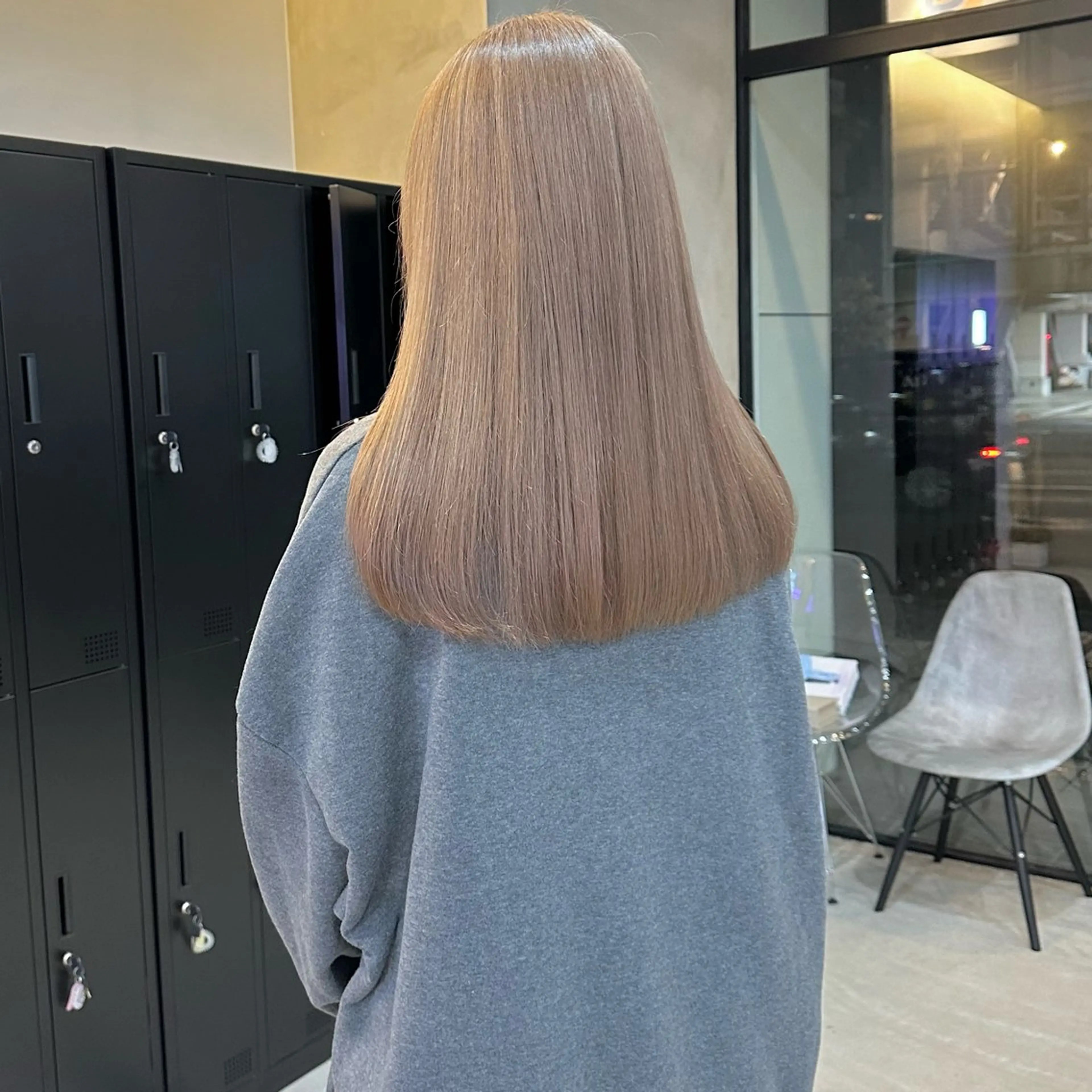 ロング カラー ヘアカラー はちすか るかのヘアスタイル