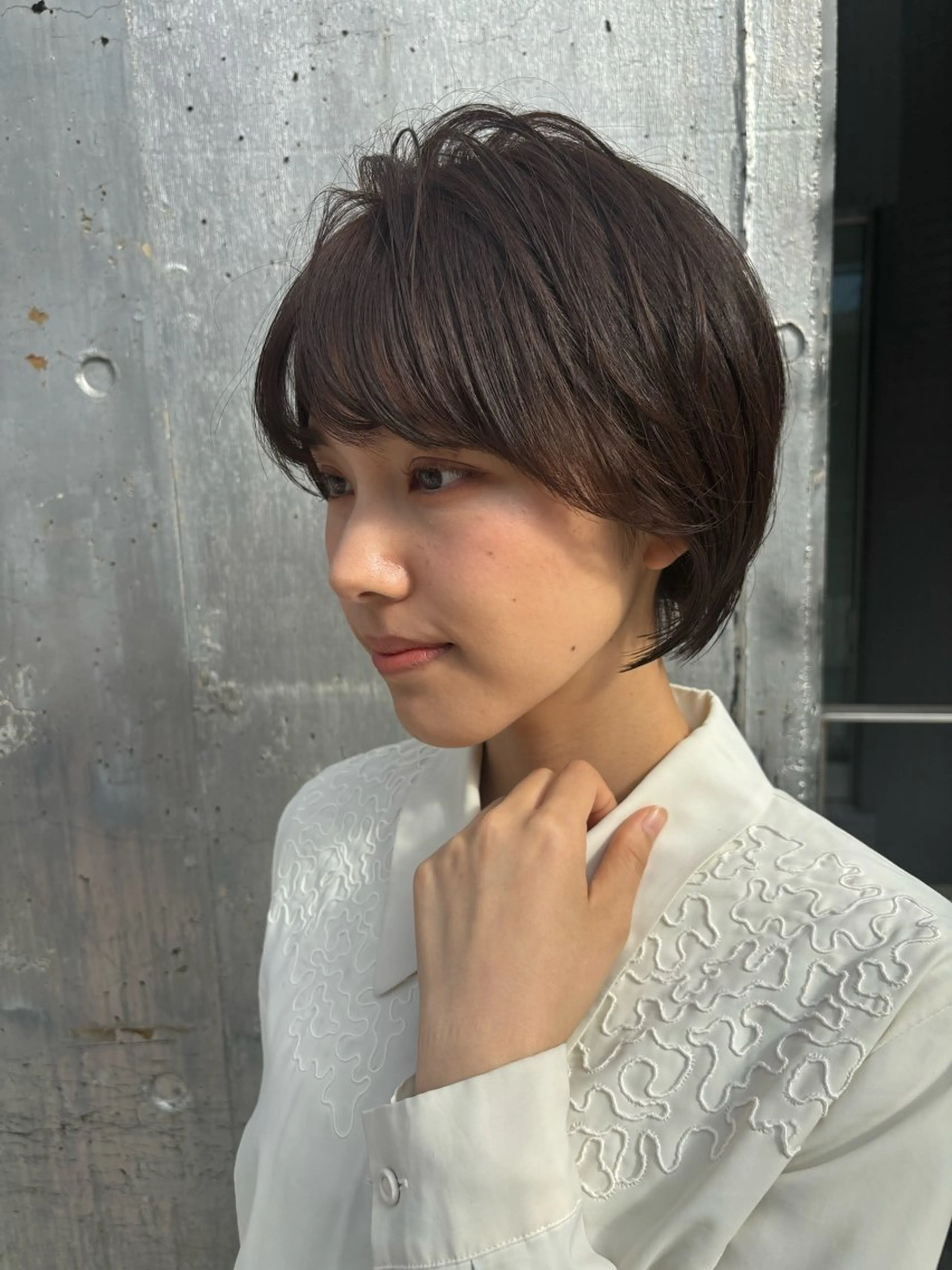 ショート 似合わせカット ショートヘア 小顔カット カット ラフィスヘアーファン所属・山田 晃輔のヘアスタイル